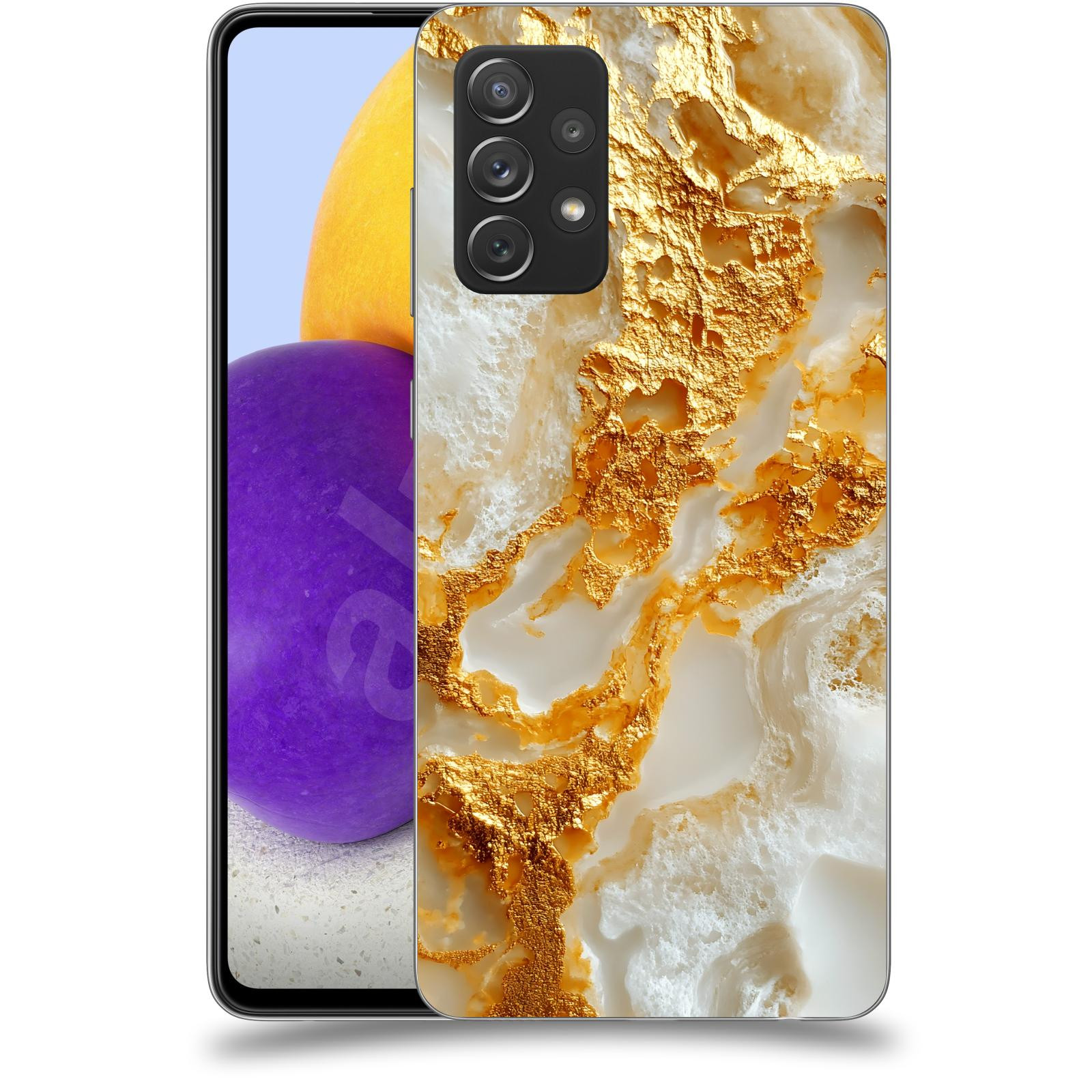 ACOVER Kryt na mobil Samsung Galaxy A72 A725F - Vanilla Bourbon II