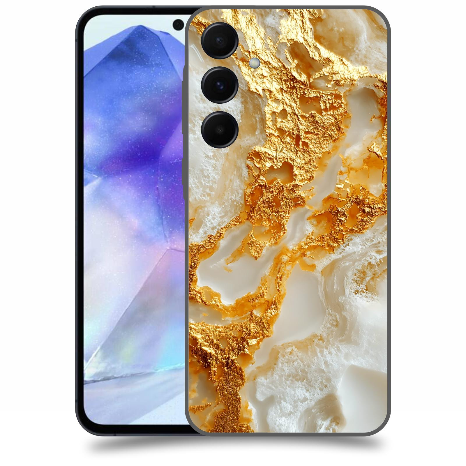 ACOVER Kryt na mobil Samsung Galaxy A55 5G - Vanilla Bourbon II