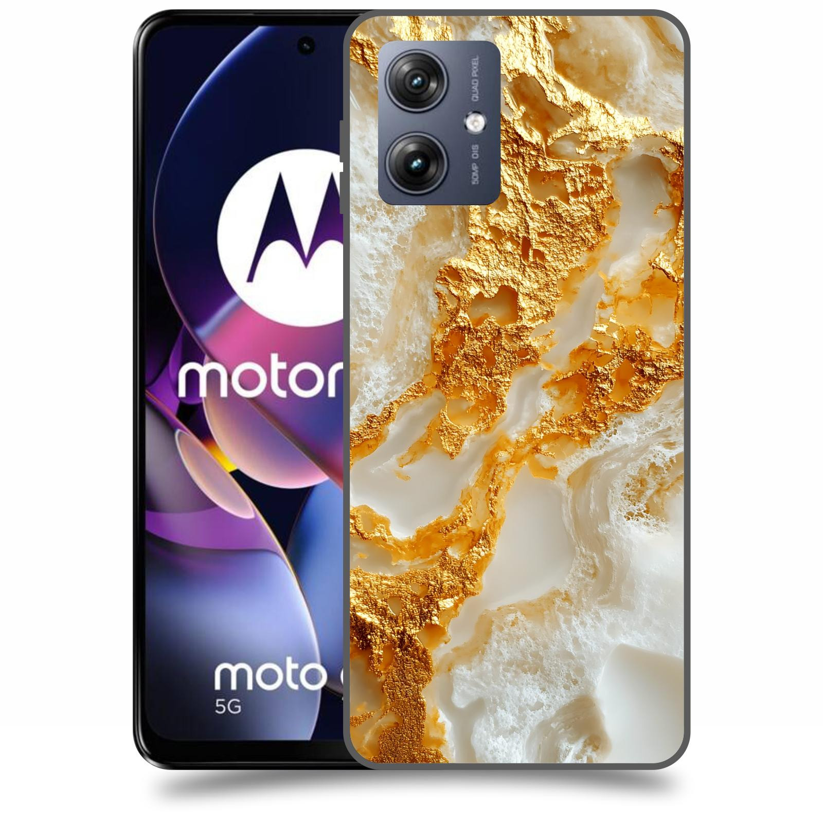 ACOVER Kryt na mobil Motorola Moto G54 5G - Vanilla Bourbon II
