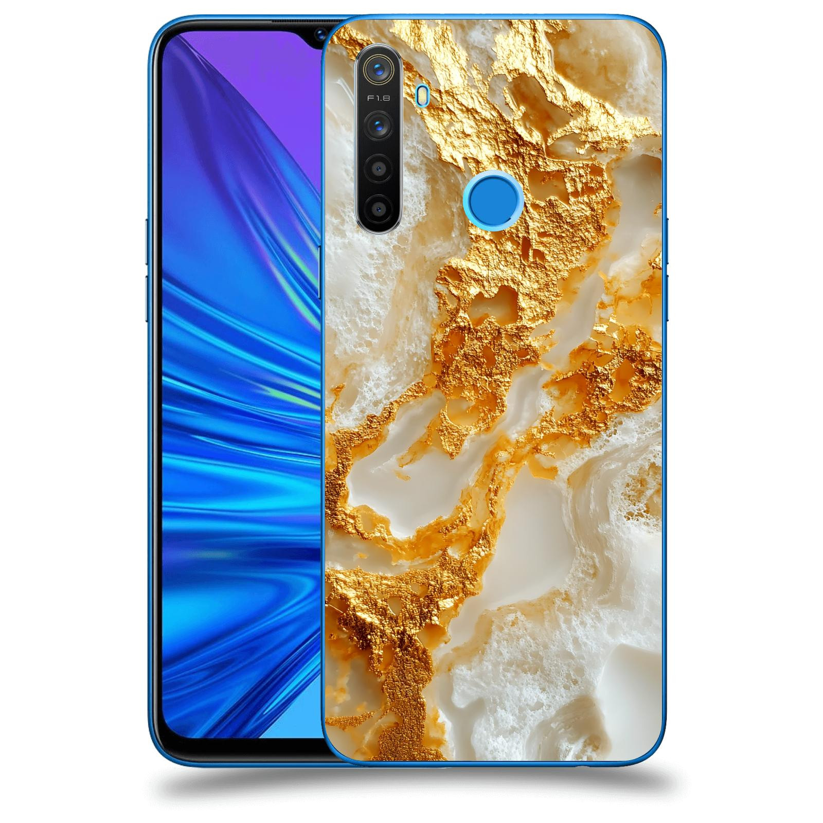 ACOVER Kryt na mobil Realme 5 - Vanilla Bourbon II