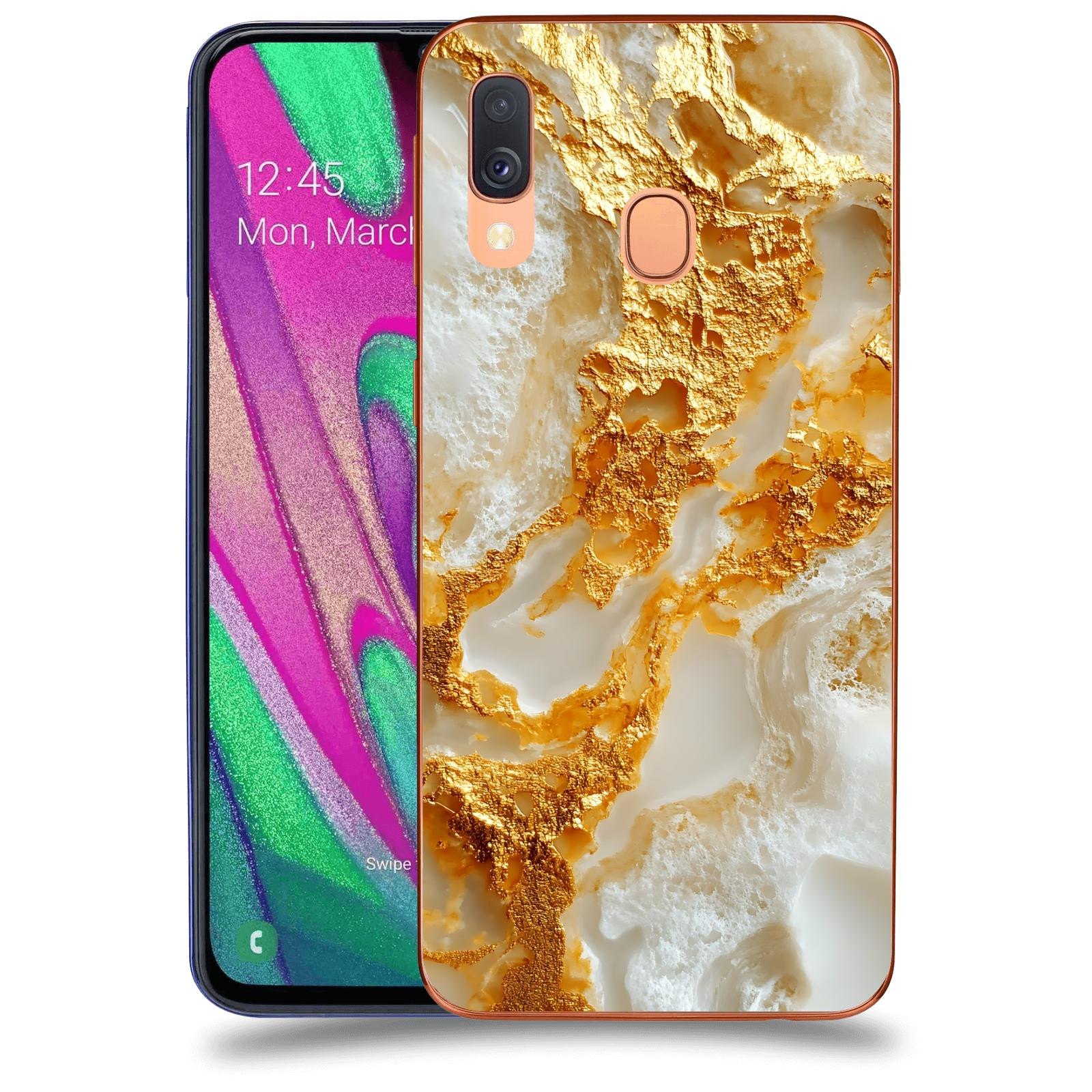 ACOVER Kryt na mobil Samsung Galaxy A40 A405F - Vanilla Bourbon II