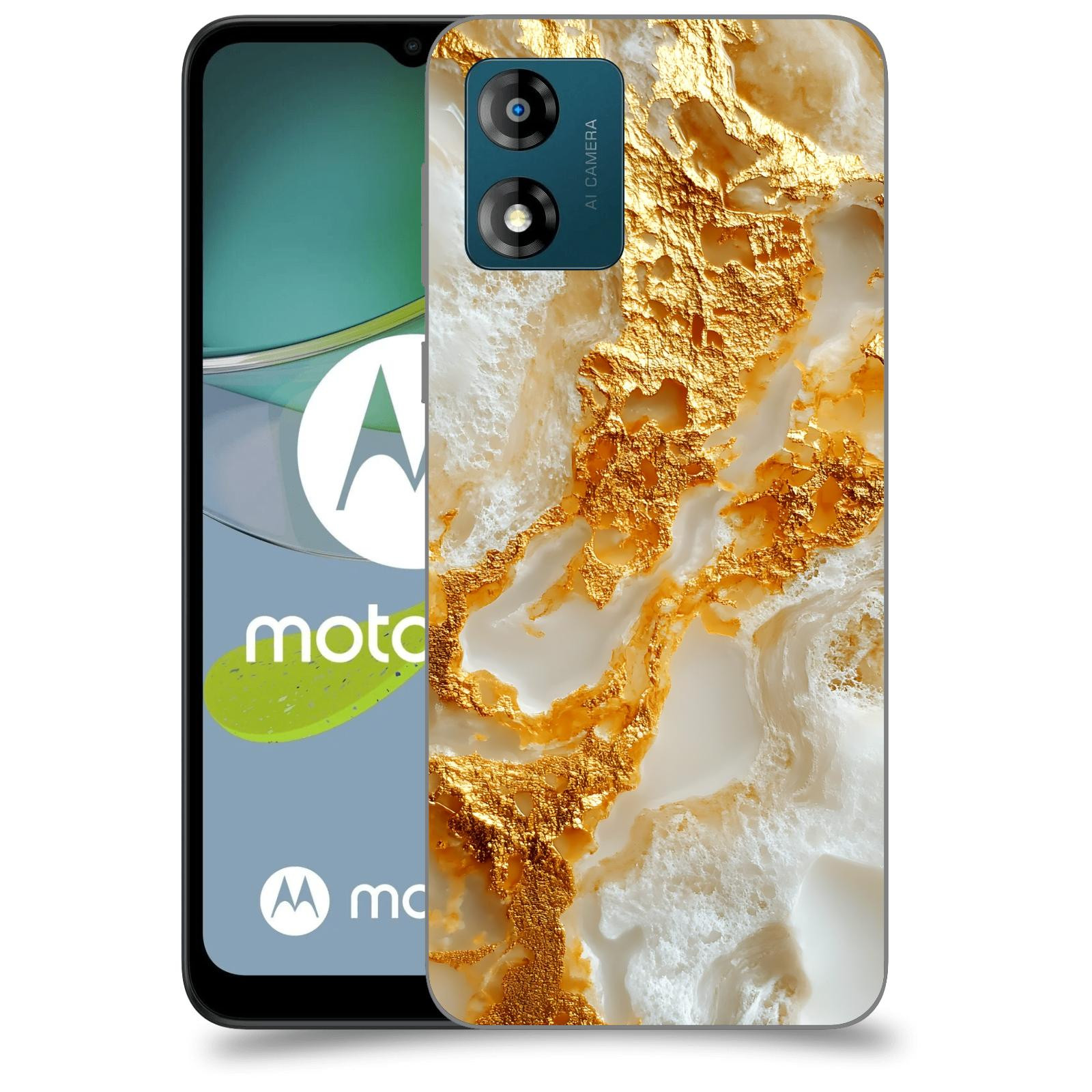 ACOVER Kryt na mobil Motorola Moto E13 - Vanilla Bourbon II