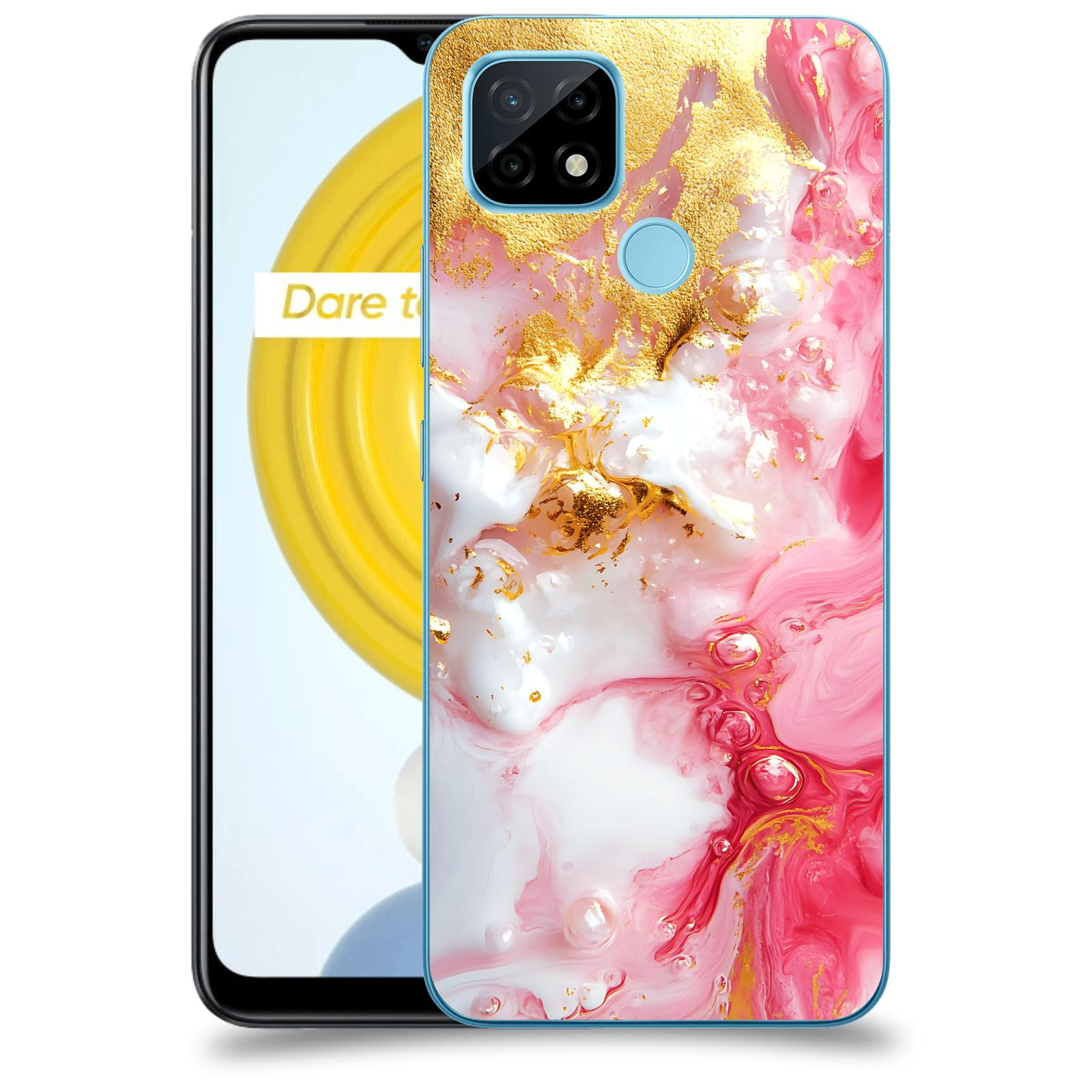 ACOVER Kryt na mobil Realme C21 - Sweet Dream I