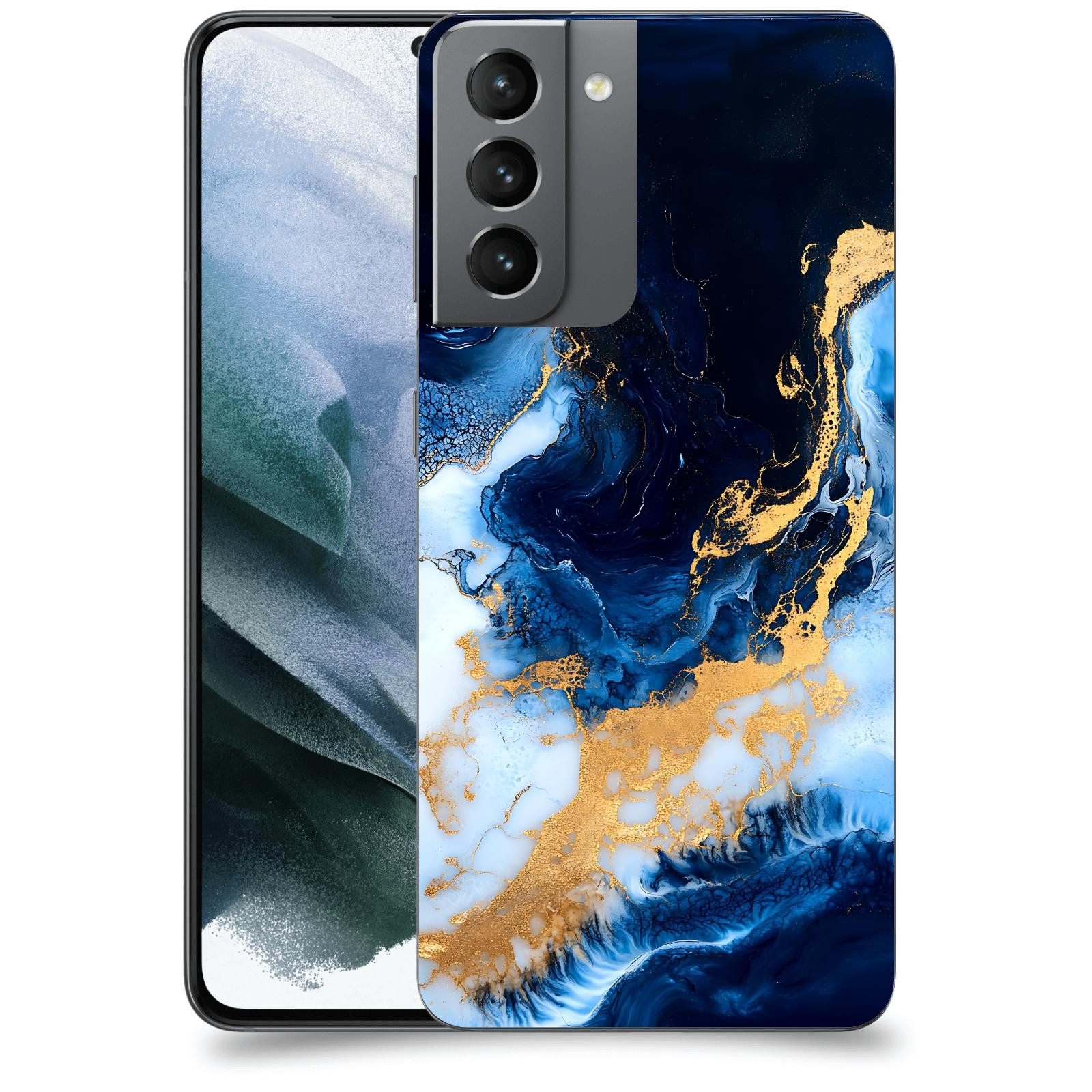 ACOVER Kryt na mobil Samsung Galaxy S21 G991B - Royal Blue I
