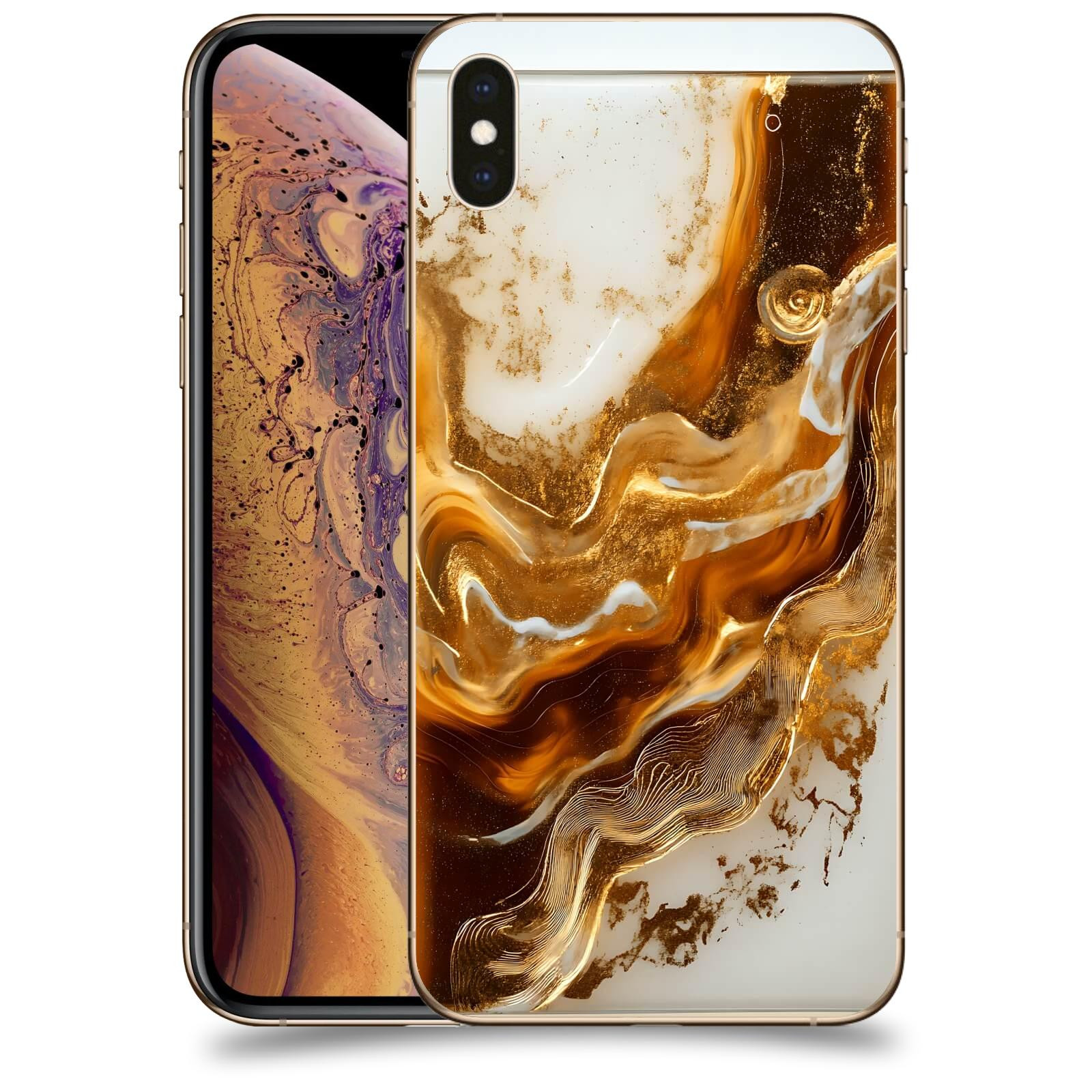 ACOVER Kryt na mobil Apple iPhone XS Max - Amber I