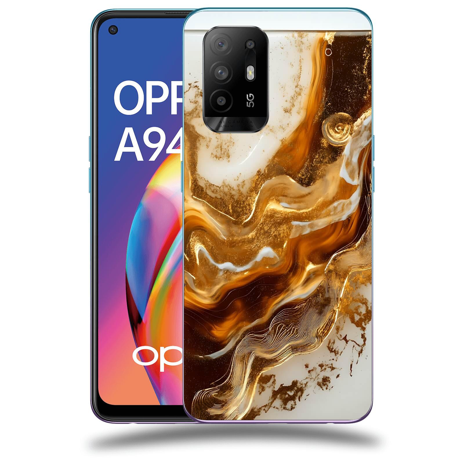 ACOVER Kryt na mobil OPPO A94 5G - Amber I