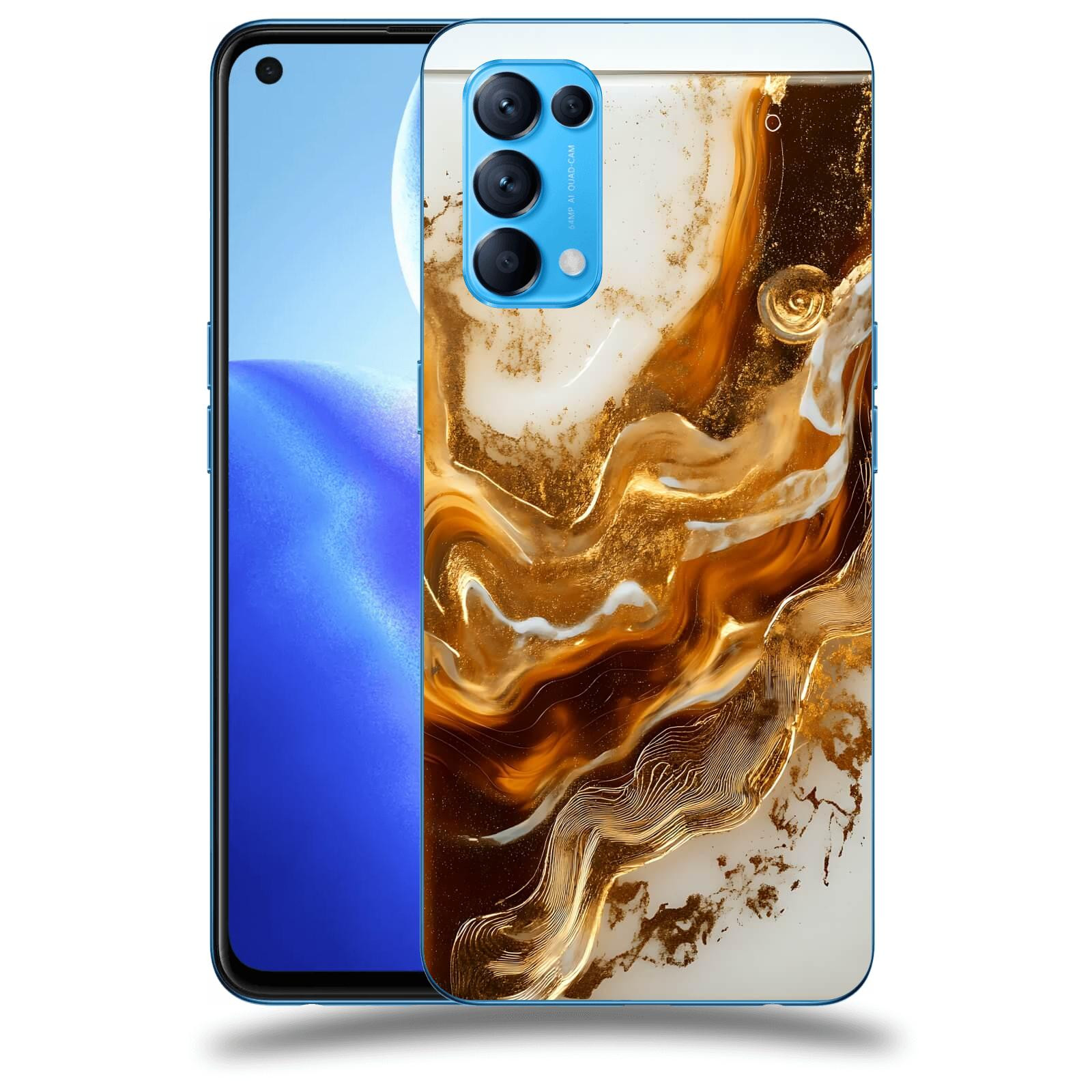 ACOVER Kryt na mobil OPPO Reno 5 5G - Amber I