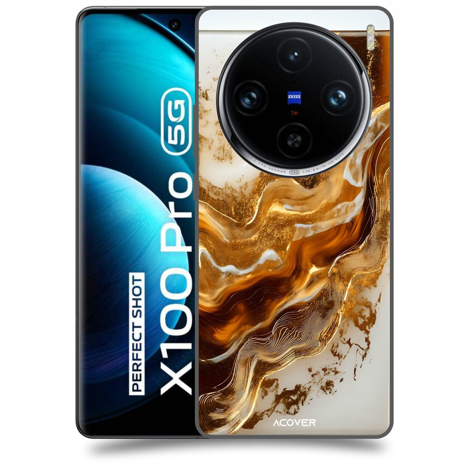 ACOVER Kryt na mobil Vivo X100 Pro - Amber I