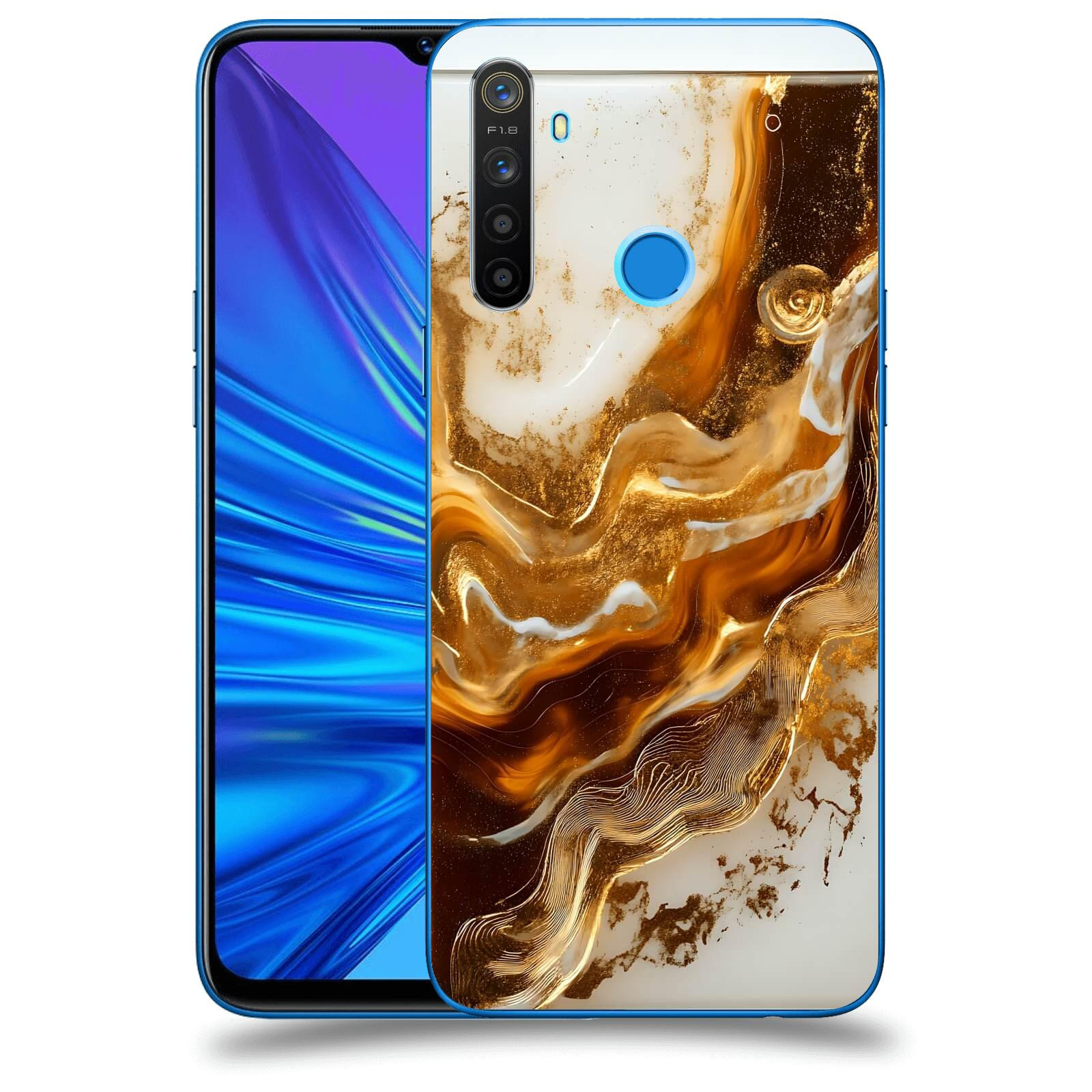 ACOVER Kryt na mobil Realme 5 - Amber I