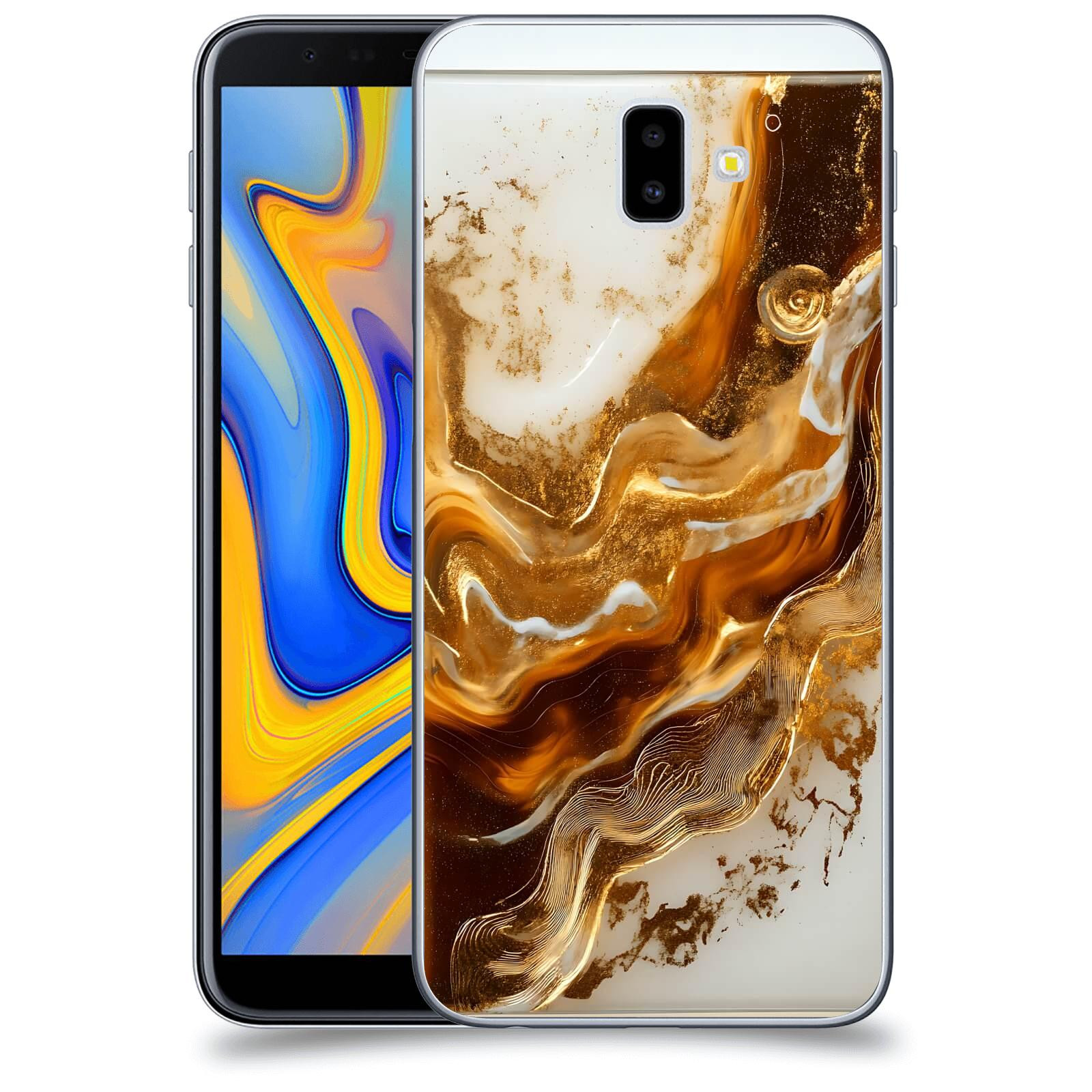 ACOVER Kryt na mobil Samsung Galaxy J6+ J610F - Amber I