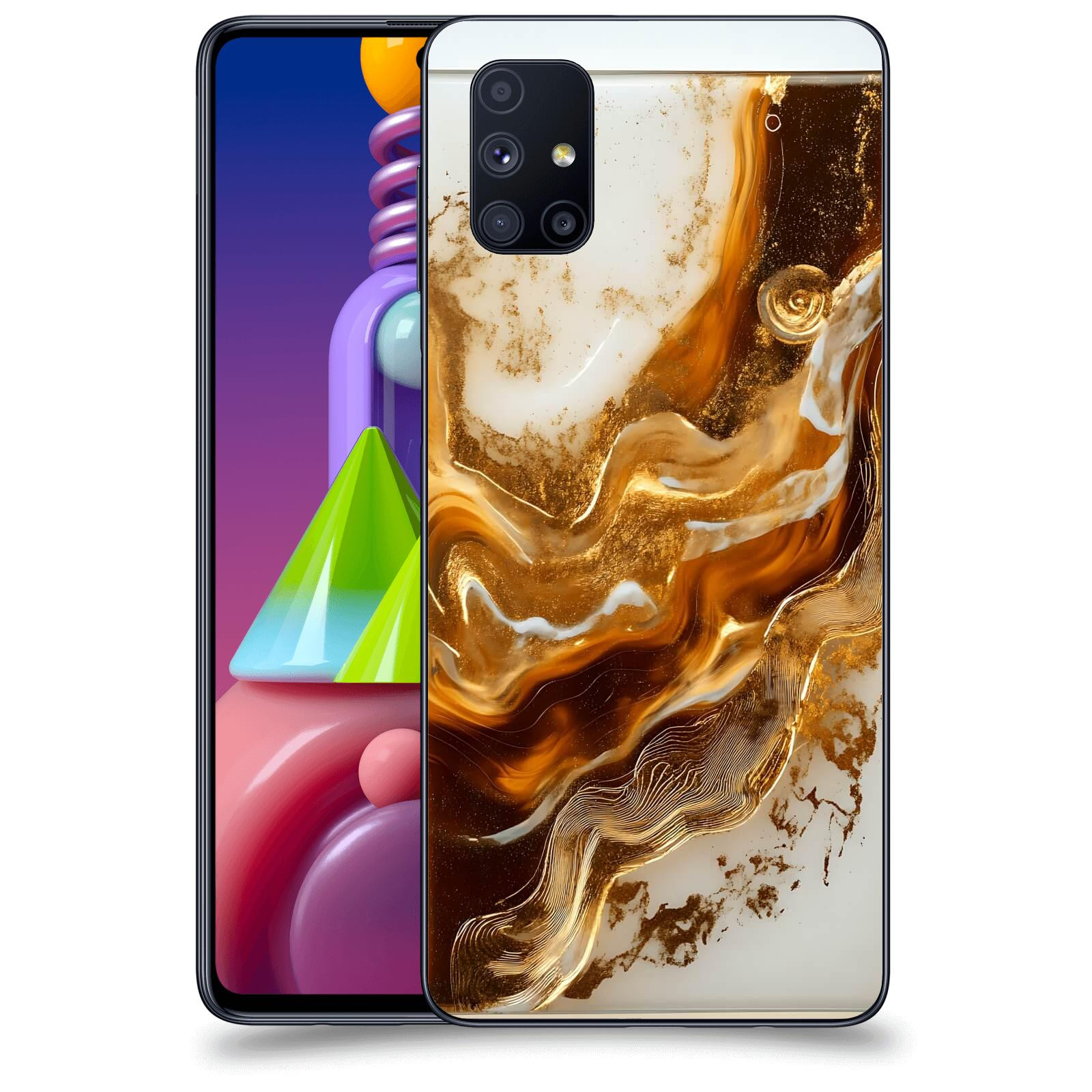 ACOVER Kryt na mobil Samsung Galaxy M51 M515F - Amber I