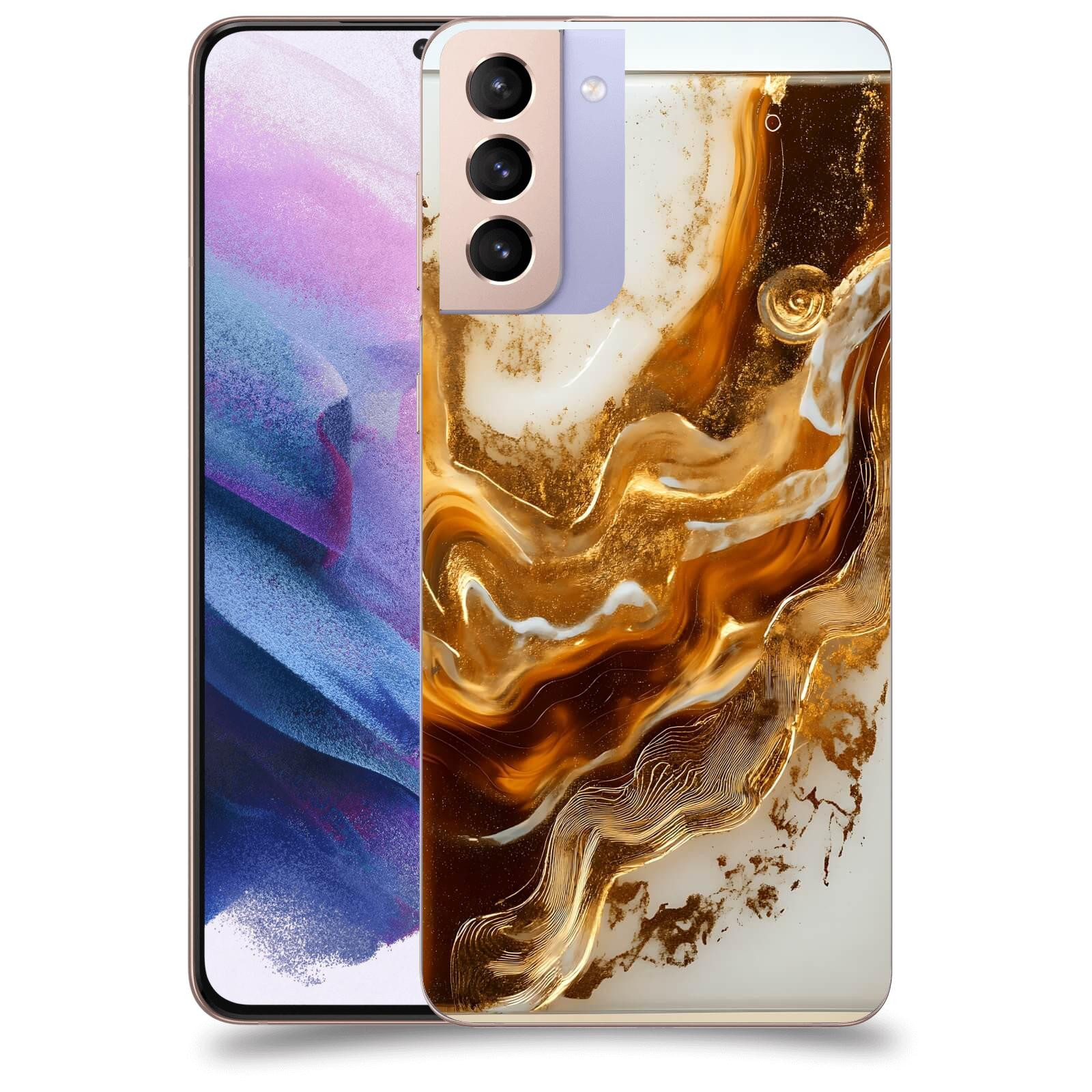 ACOVER Kryt na mobil Samsung Galaxy S21+ G996F - Amber I