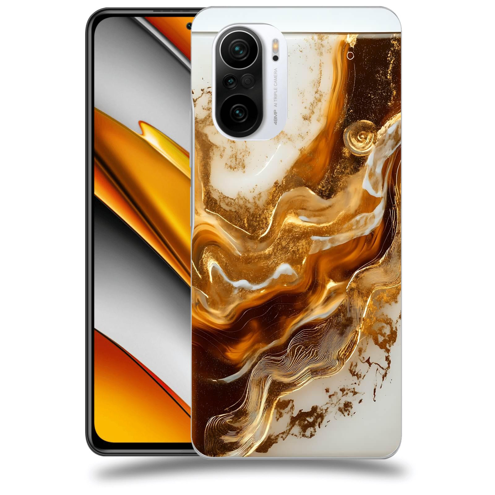 ACOVER Kryt na mobil Xiaomi Poco F3 - Amber I