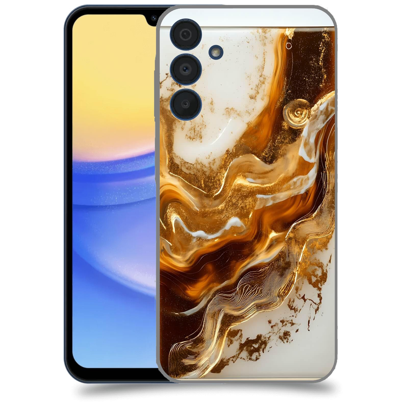ACOVER Kryt na mobil Samsung Galaxy A15 5G - Amber I