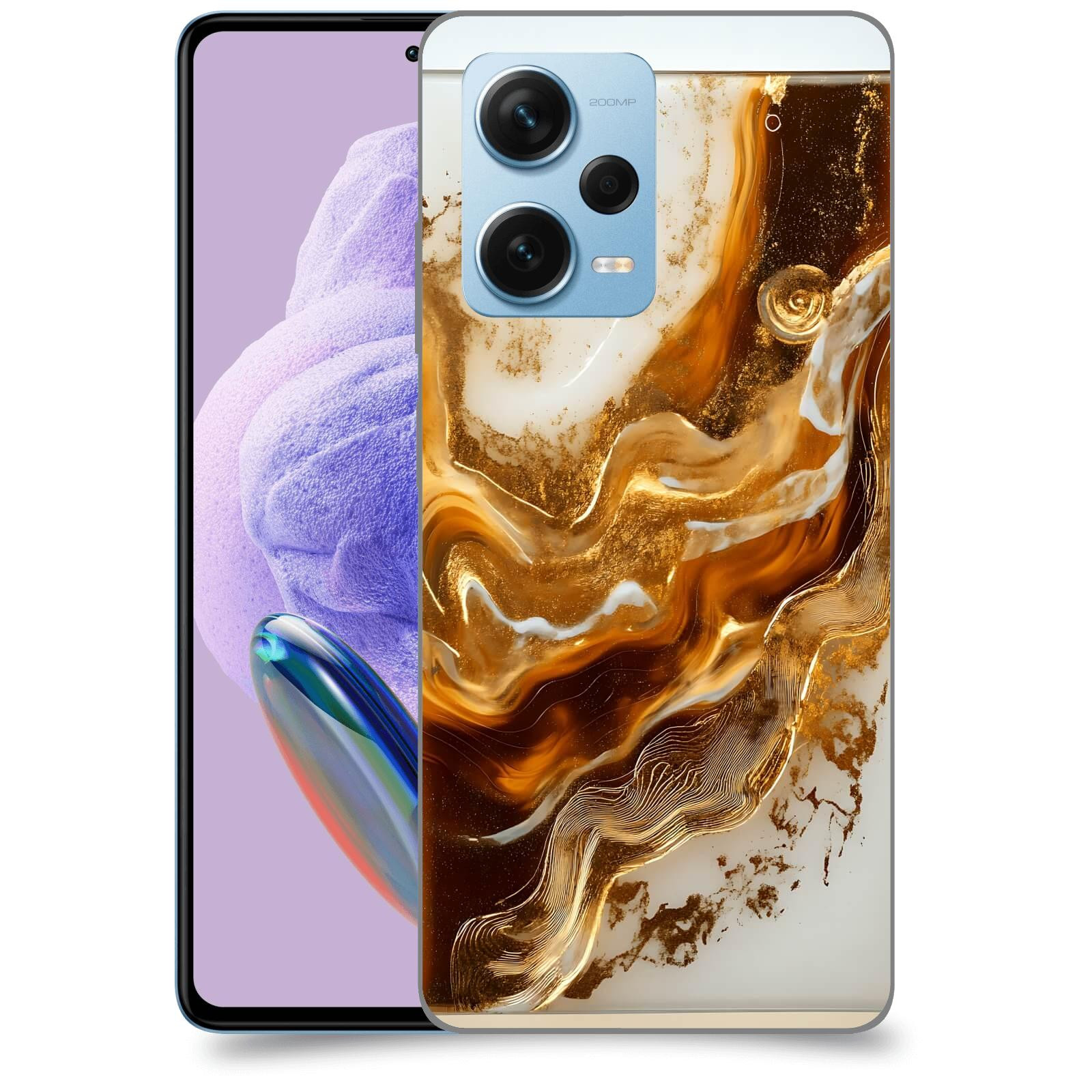 ACOVER Kryt na mobil Xiaomi Redmi Note 12 Pro+ 5G - Amber I