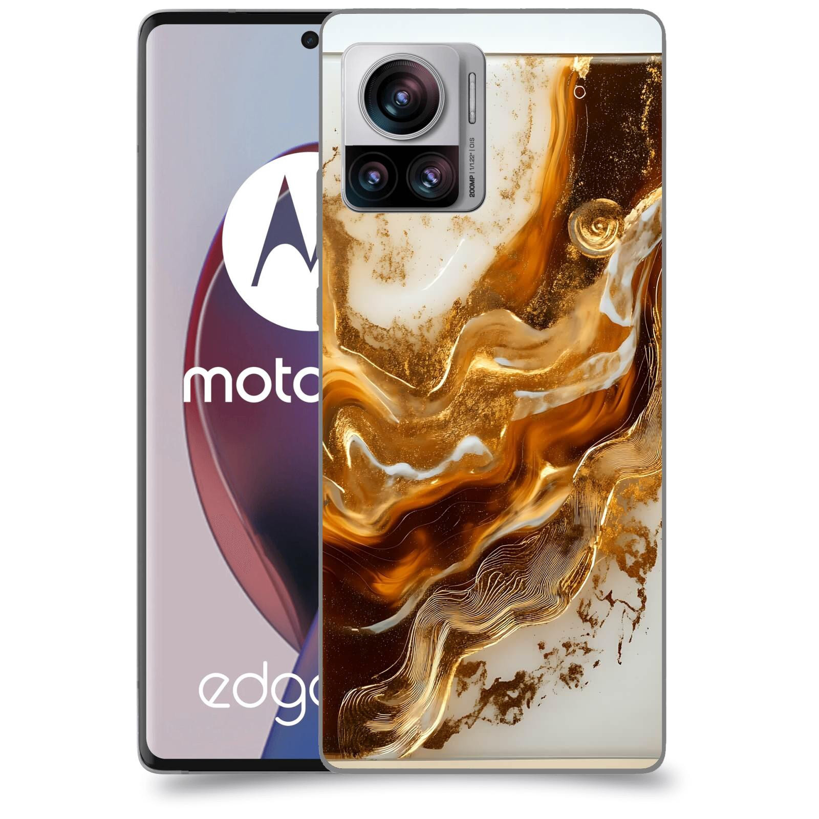 ACOVER Kryt na mobil Motorola Edge 30 Ultra - Amber I