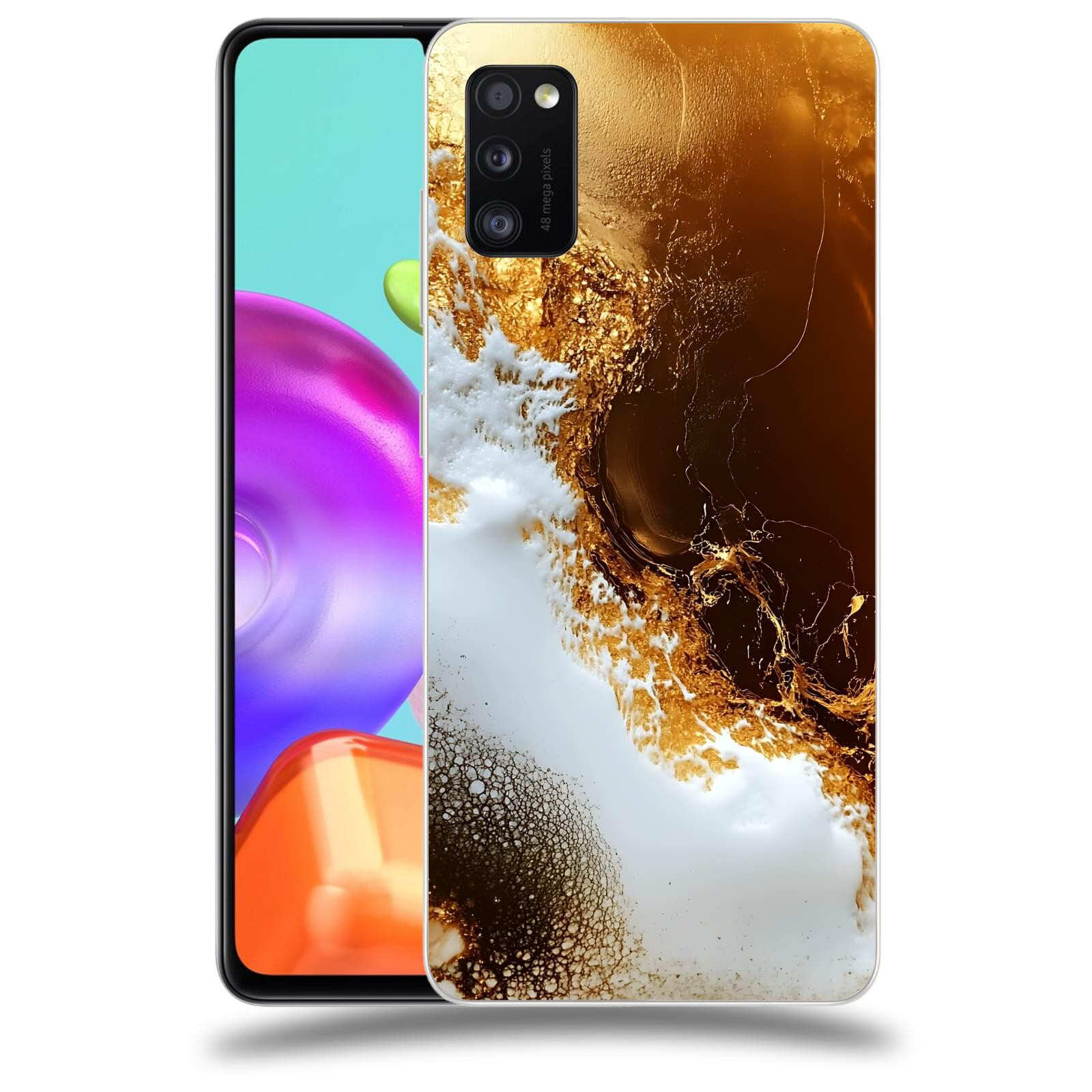 ACOVER Kryt na mobil Samsung Galaxy A41 A415F - Amber II