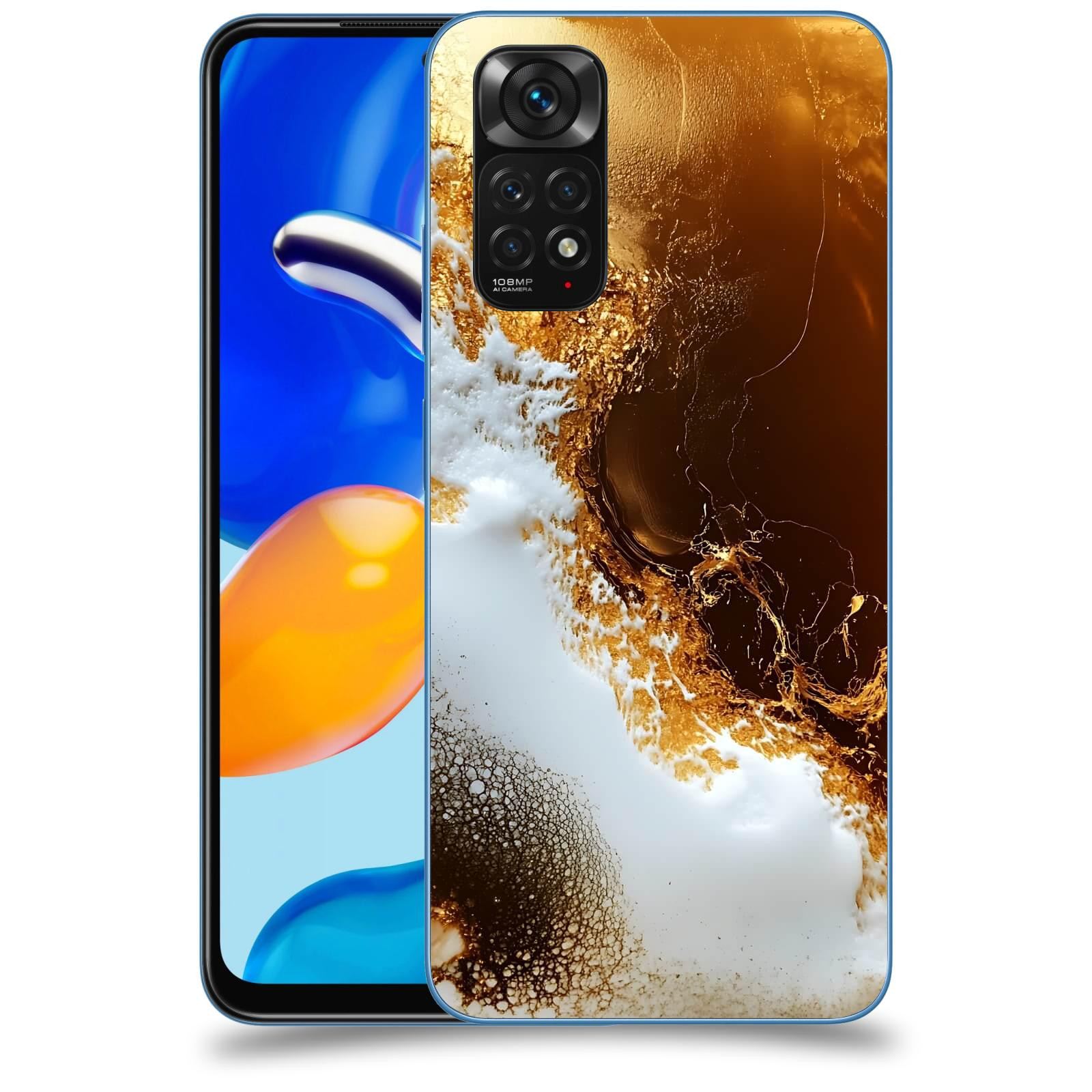 ACOVER Kryt na mobil Xiaomi Redmi Note 11S - Amber II