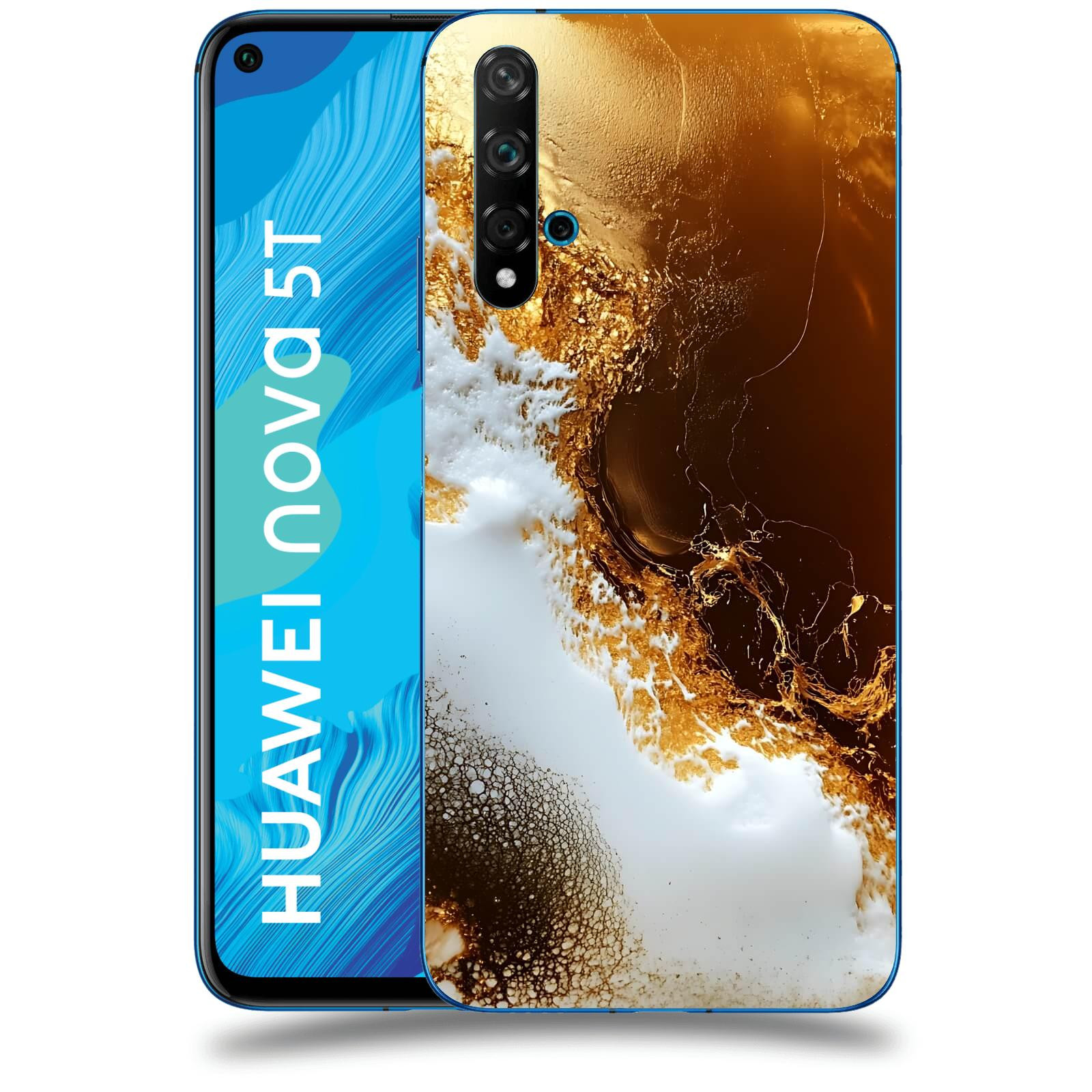 ACOVER Kryt na mobil Huawei Nova 5T - Amber II