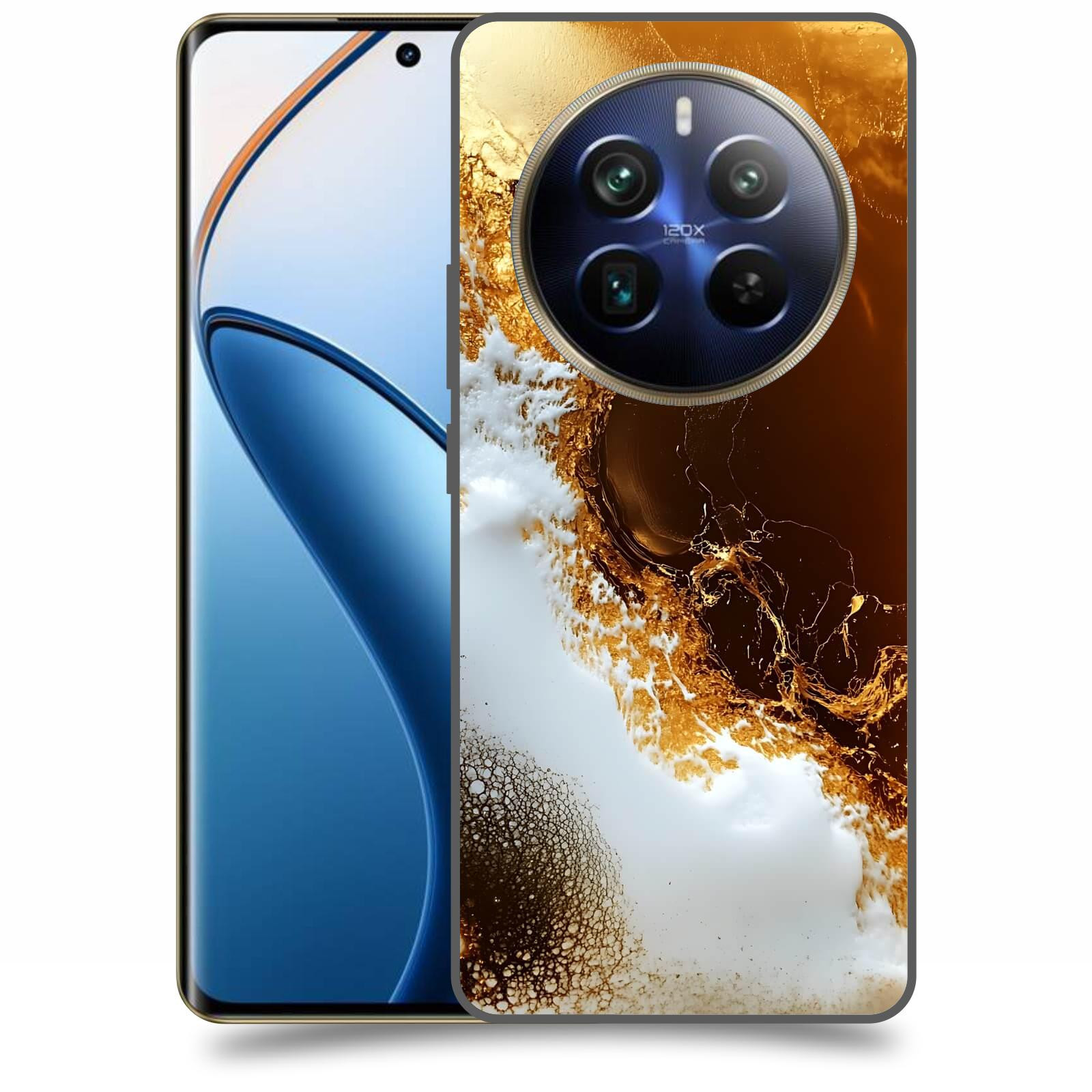 ACOVER Kryt na mobil Realme 12 pro+ 5g - Amber II