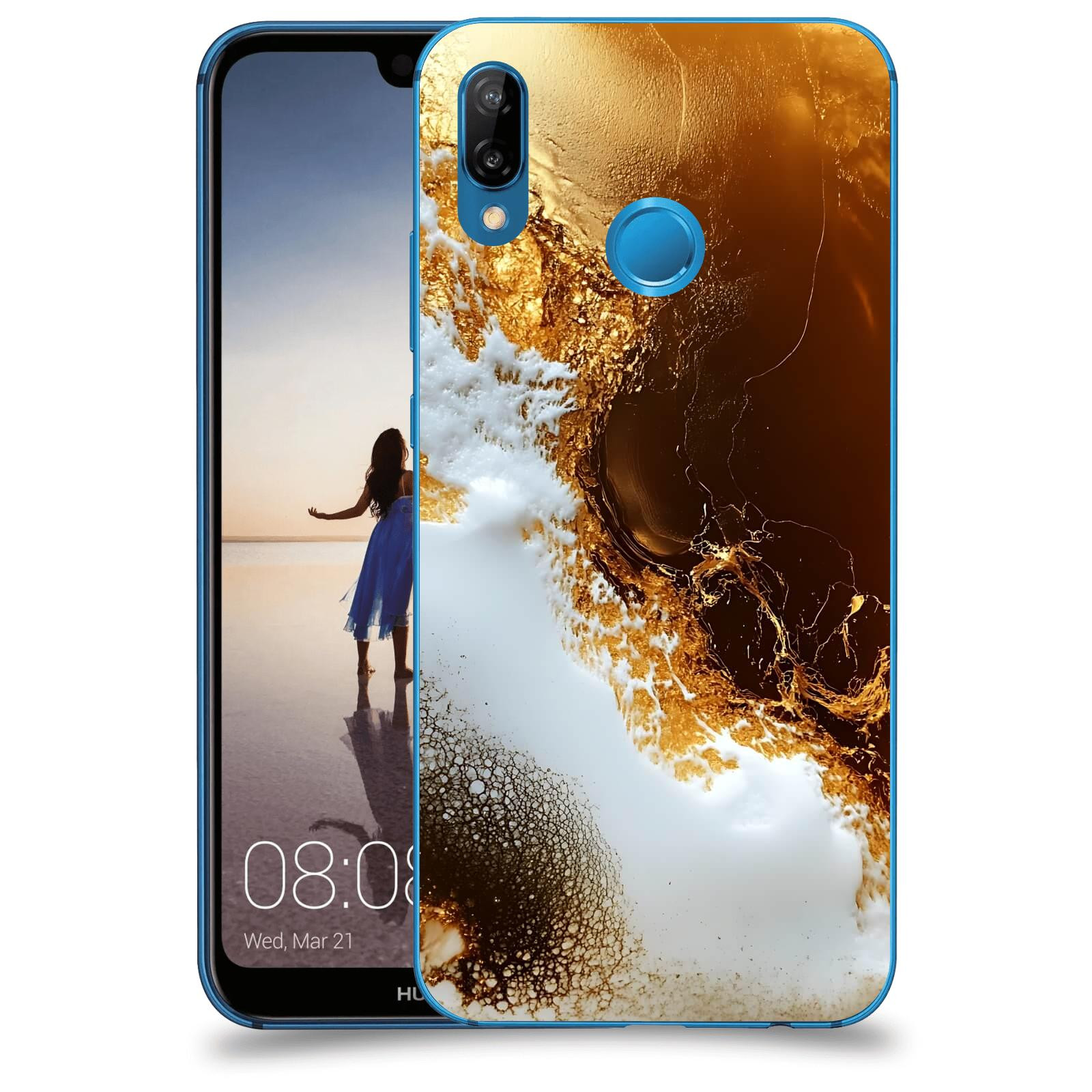 ACOVER Kryt na mobil Huawei P20 Lite - Amber II