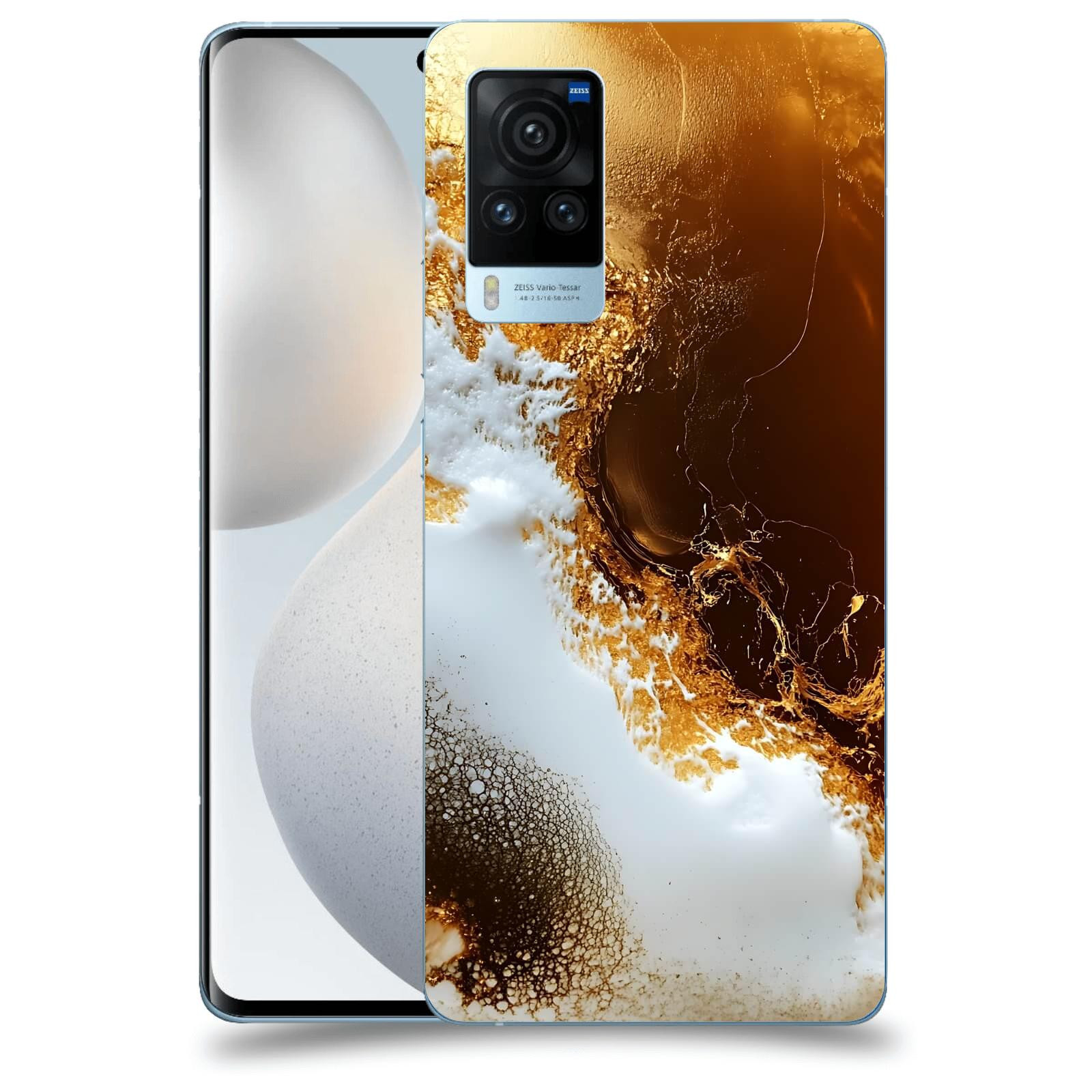 ACOVER Kryt na mobil Vivo X60 Pro 5G - Amber II