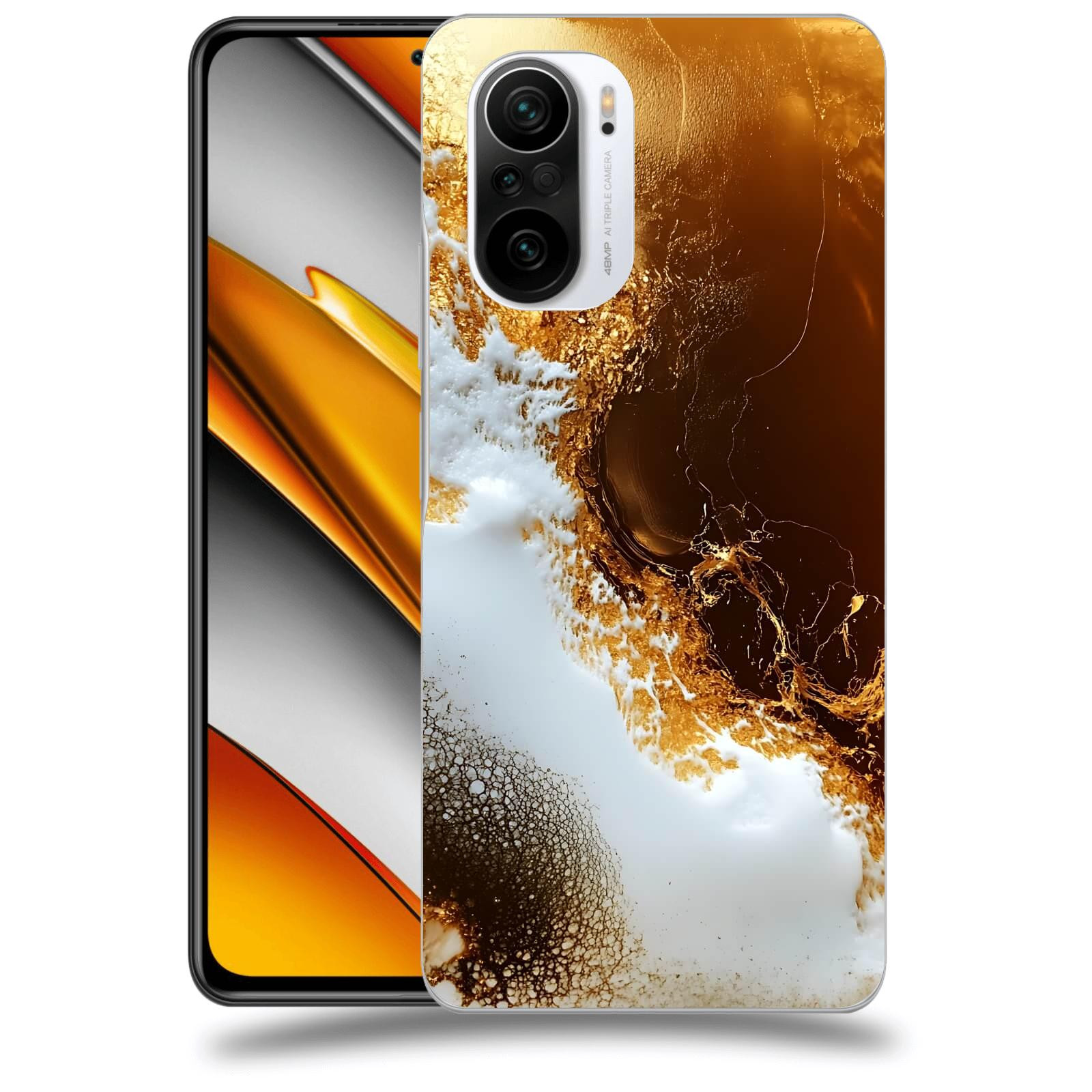 ACOVER Kryt na mobil Xiaomi Poco F3 - Amber II