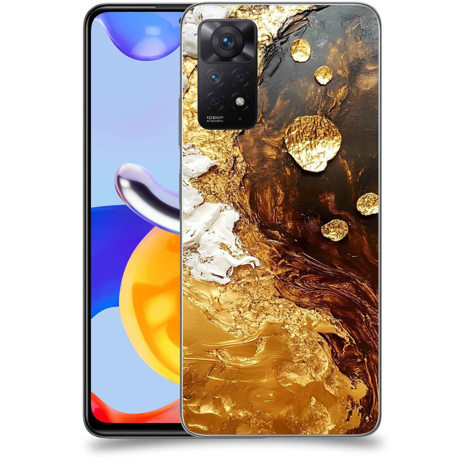 ACOVER Kryt na mobil Xiaomi Redmi Note 11 Pro - Amber III