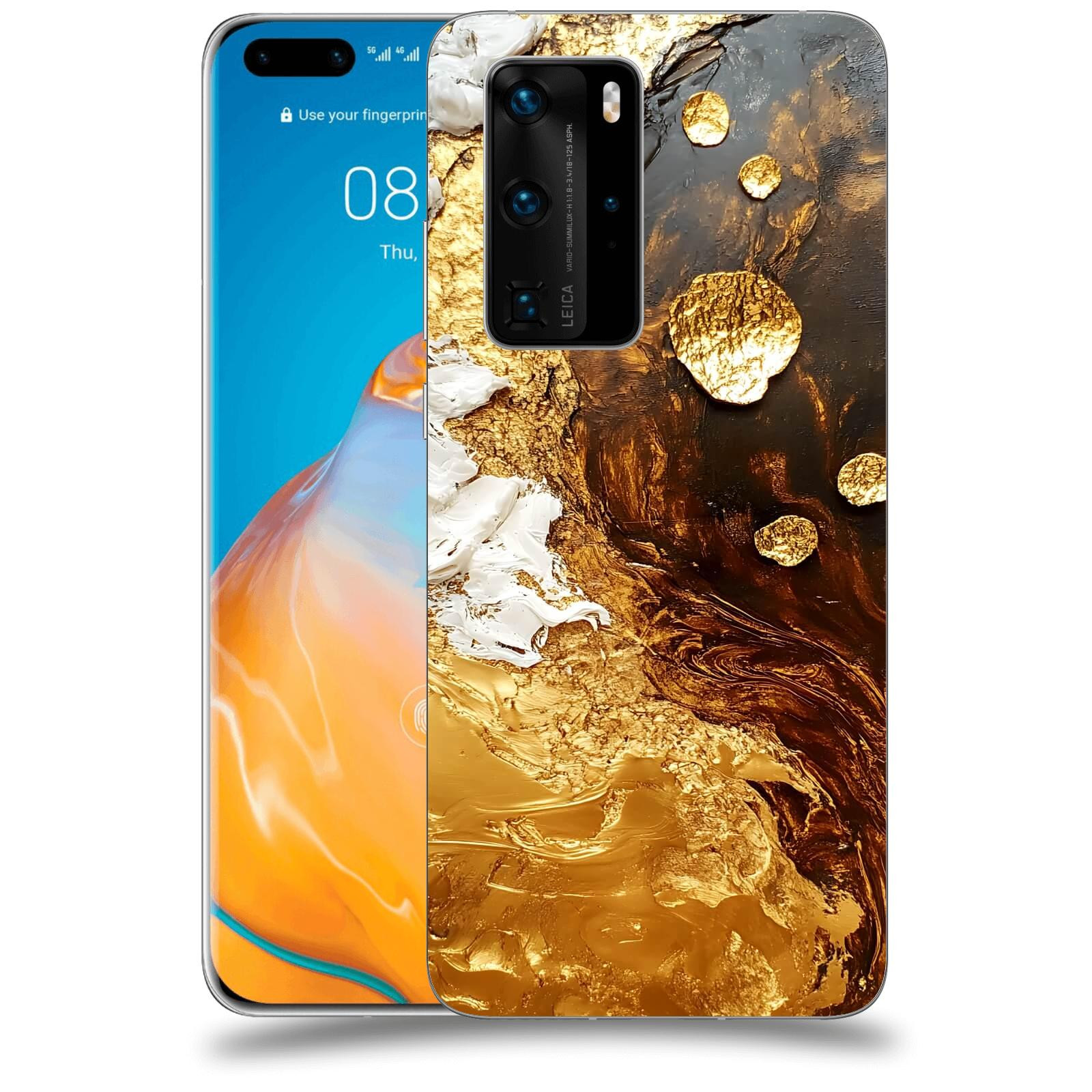 ACOVER Kryt na mobil Huawei P40 - Amber III