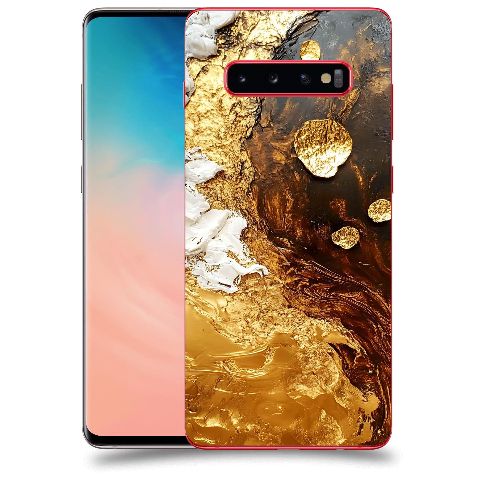 ACOVER Kryt na mobil Samsung Galaxy S10 Plus G975 - Amber III