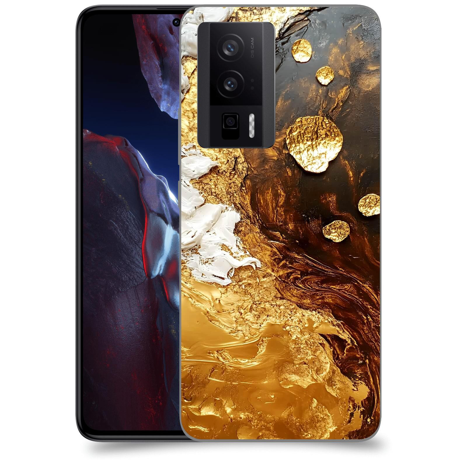 ACOVER Kryt na mobil Xiaomi Poco F5 Pro 5G - Amber III