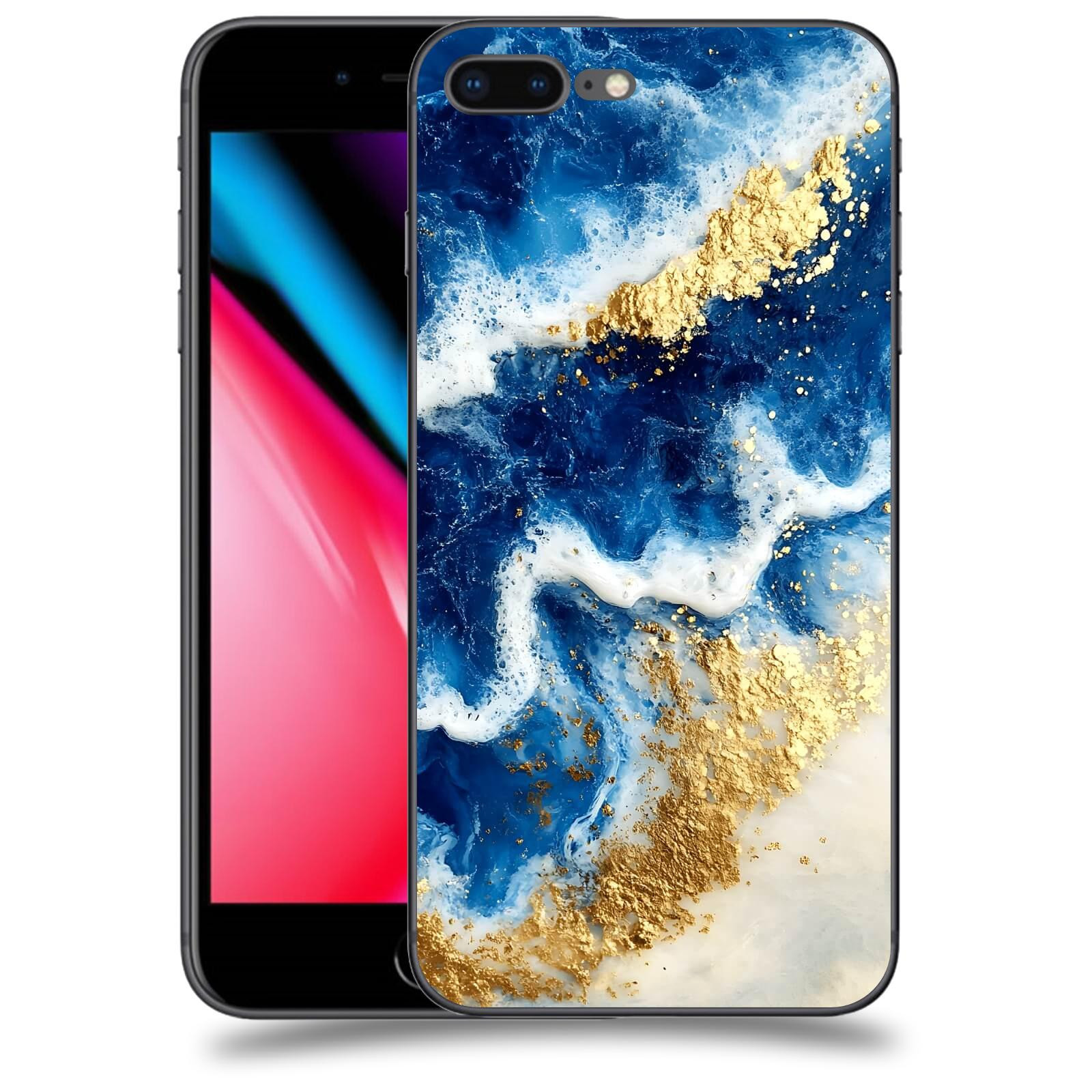 ACOVER Kryt na mobil Apple iPhone 8 Plus - Ocean Waves I