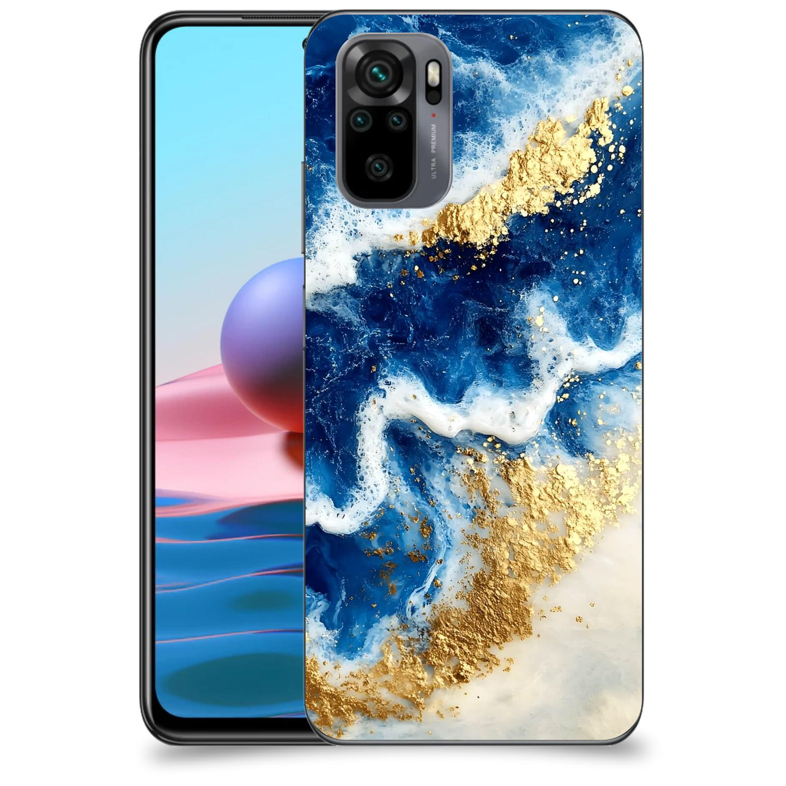 ACOVER Kryt na mobil Xiaomi Redmi Note 10 - Ocean Waves I