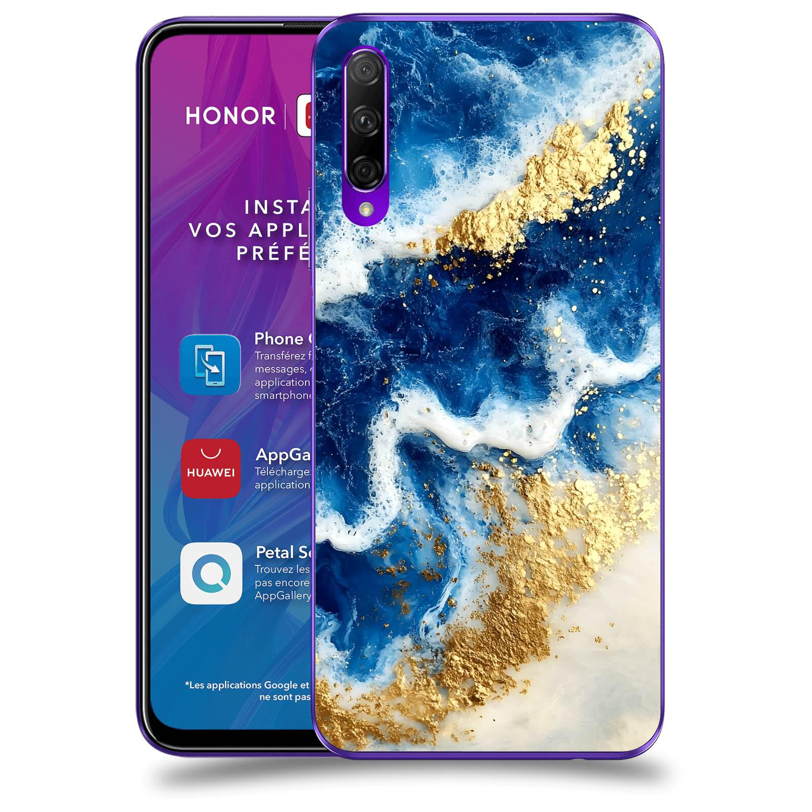 ACOVER Kryt na mobil Honor 9X Pro - Ocean Waves I