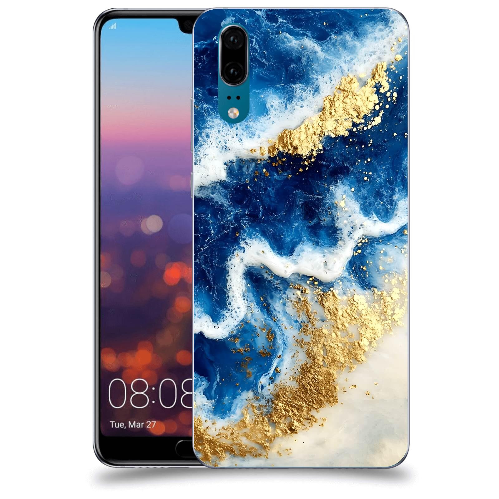 ACOVER Kryt na mobil Huawei P20 - Ocean Waves I