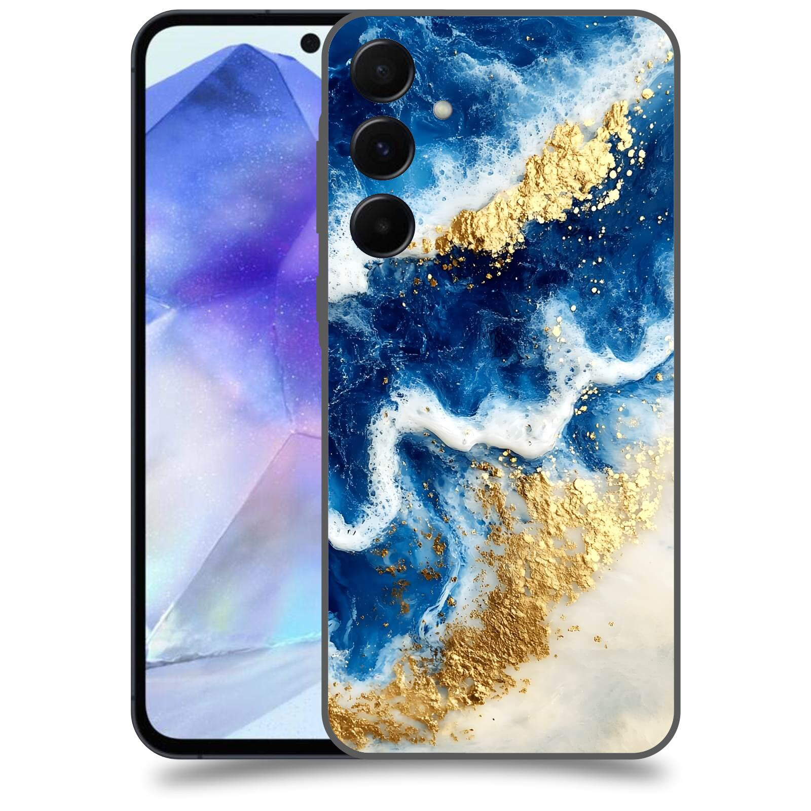 ACOVER Kryt na mobil Samsung Galaxy A55 5G - Ocean Waves I