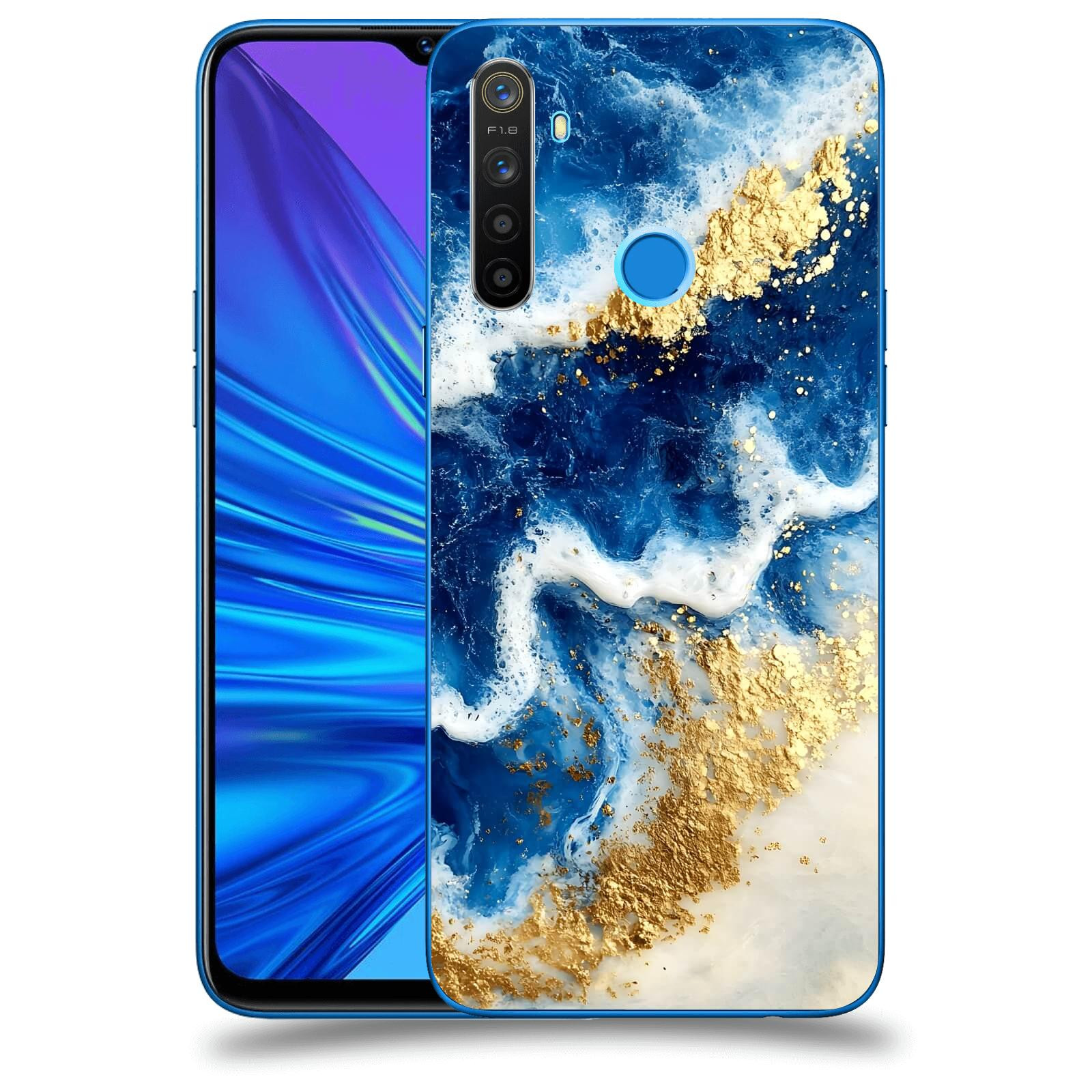 ACOVER Kryt na mobil Realme 5 - Ocean Waves I