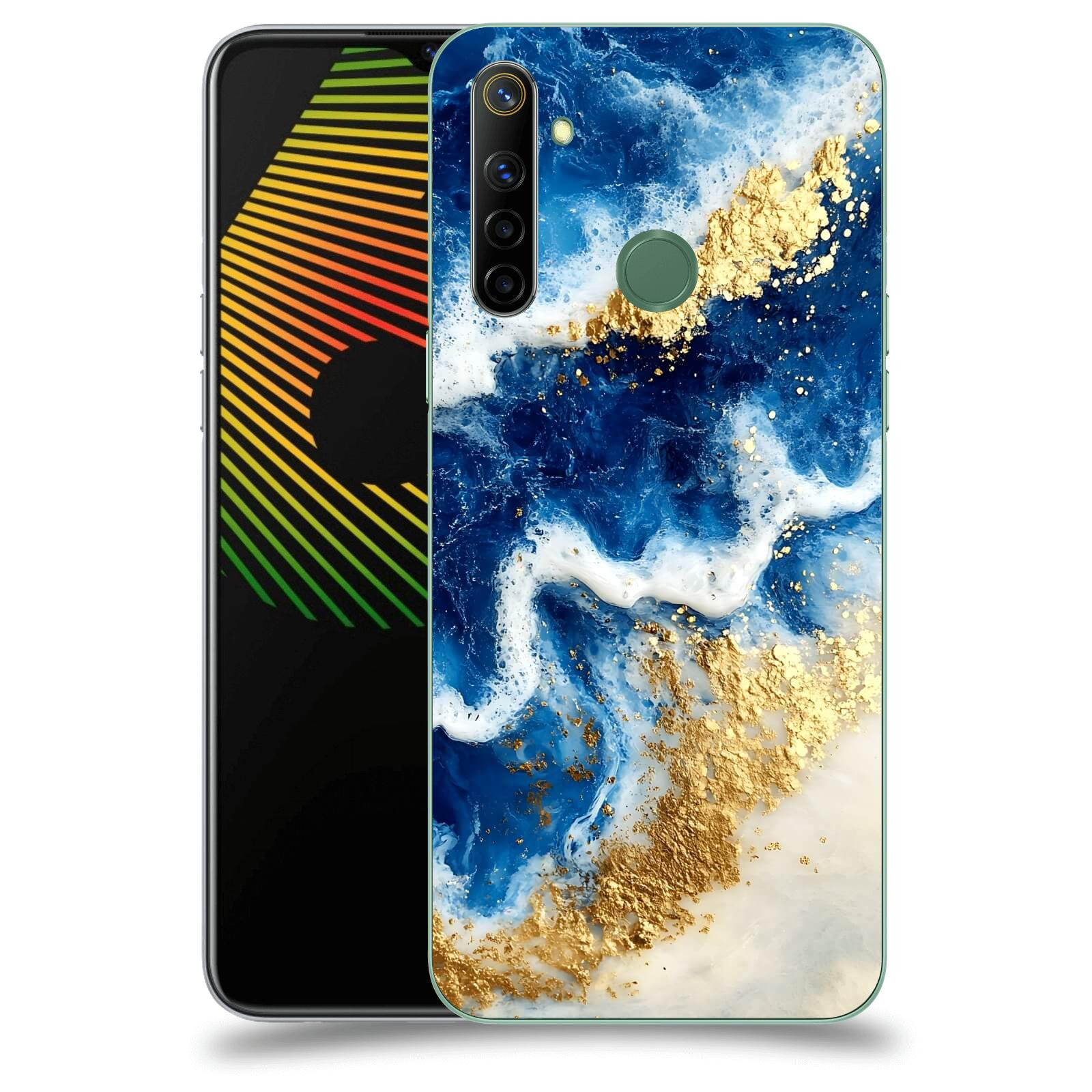 ACOVER Kryt na mobil Realme 6i - Ocean Waves I