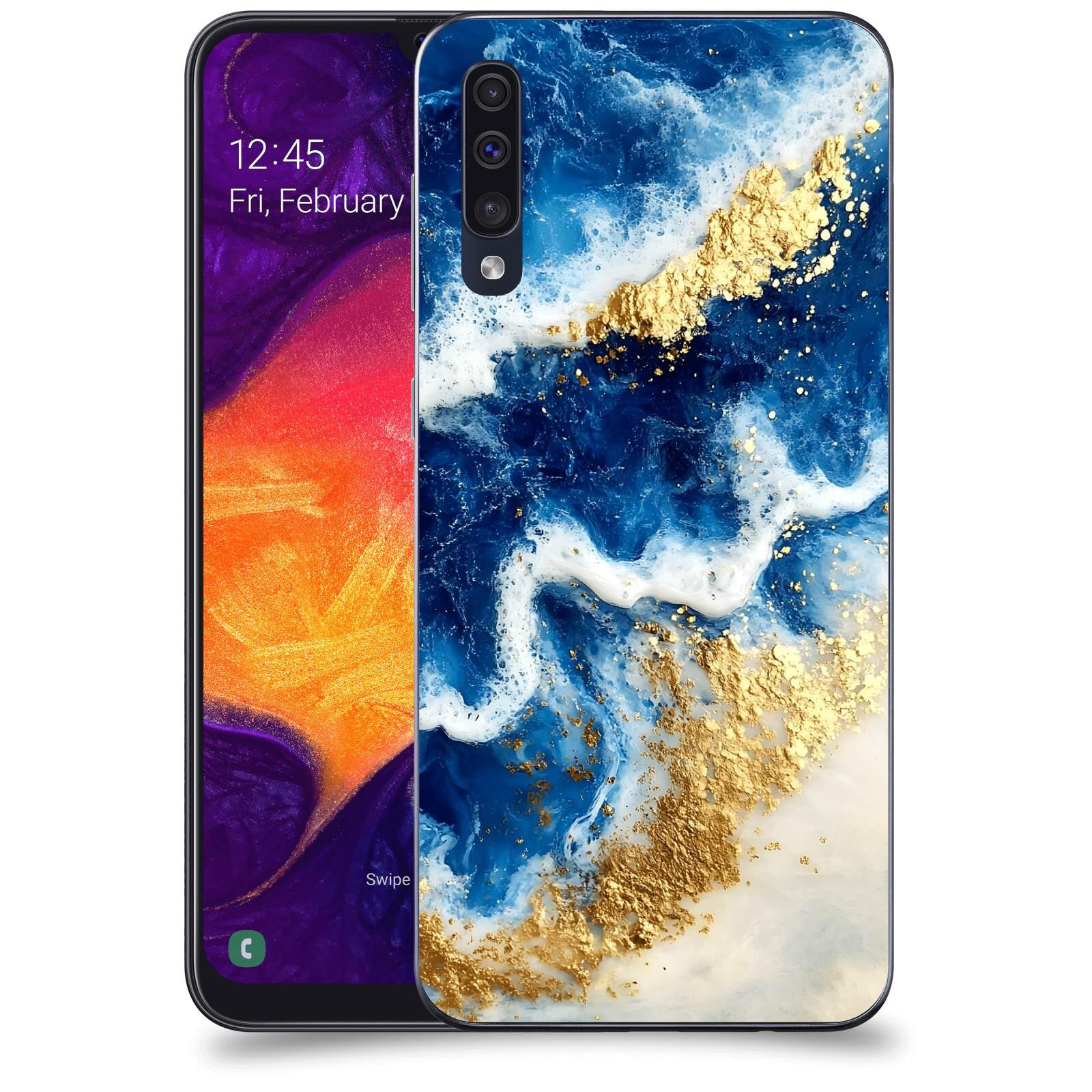 ACOVER Kryt na mobil Samsung Galaxy A50 A505F - Ocean Waves I
