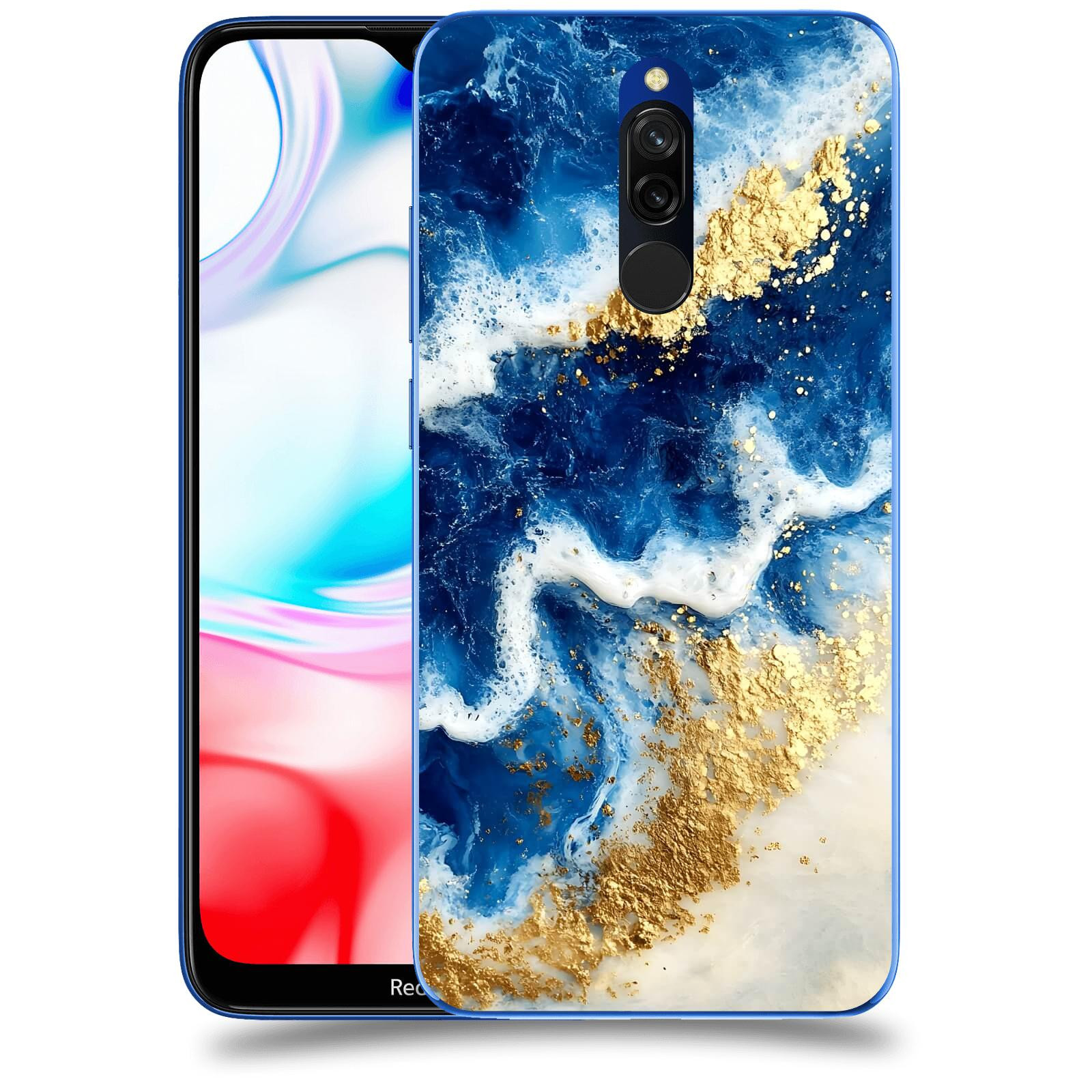 ACOVER Kryt na mobil Xiaomi Redmi 8 - Ocean Waves I