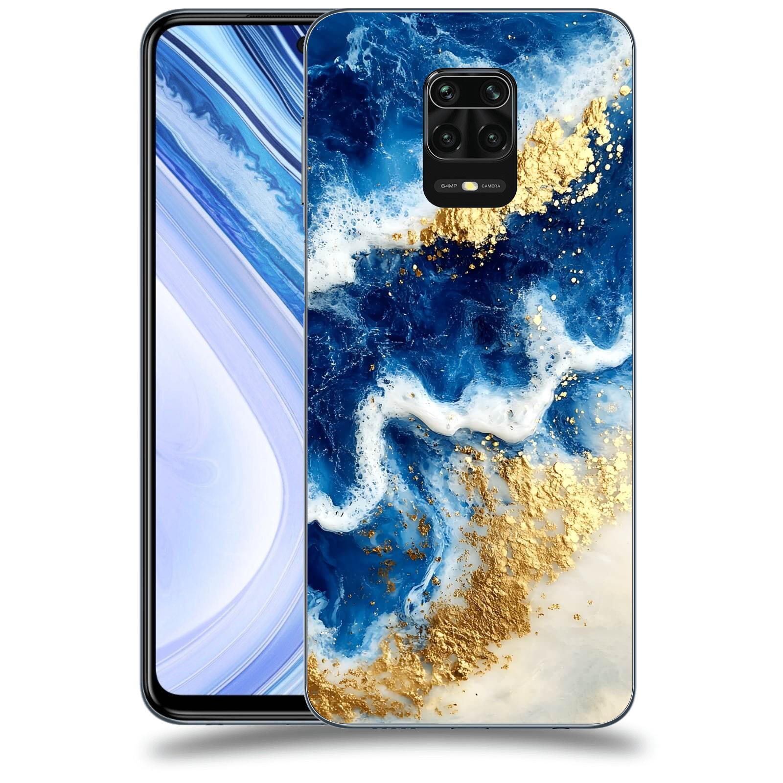 ACOVER Kryt na mobil Xiaomi Redmi Note 9 Pro - Ocean Waves I