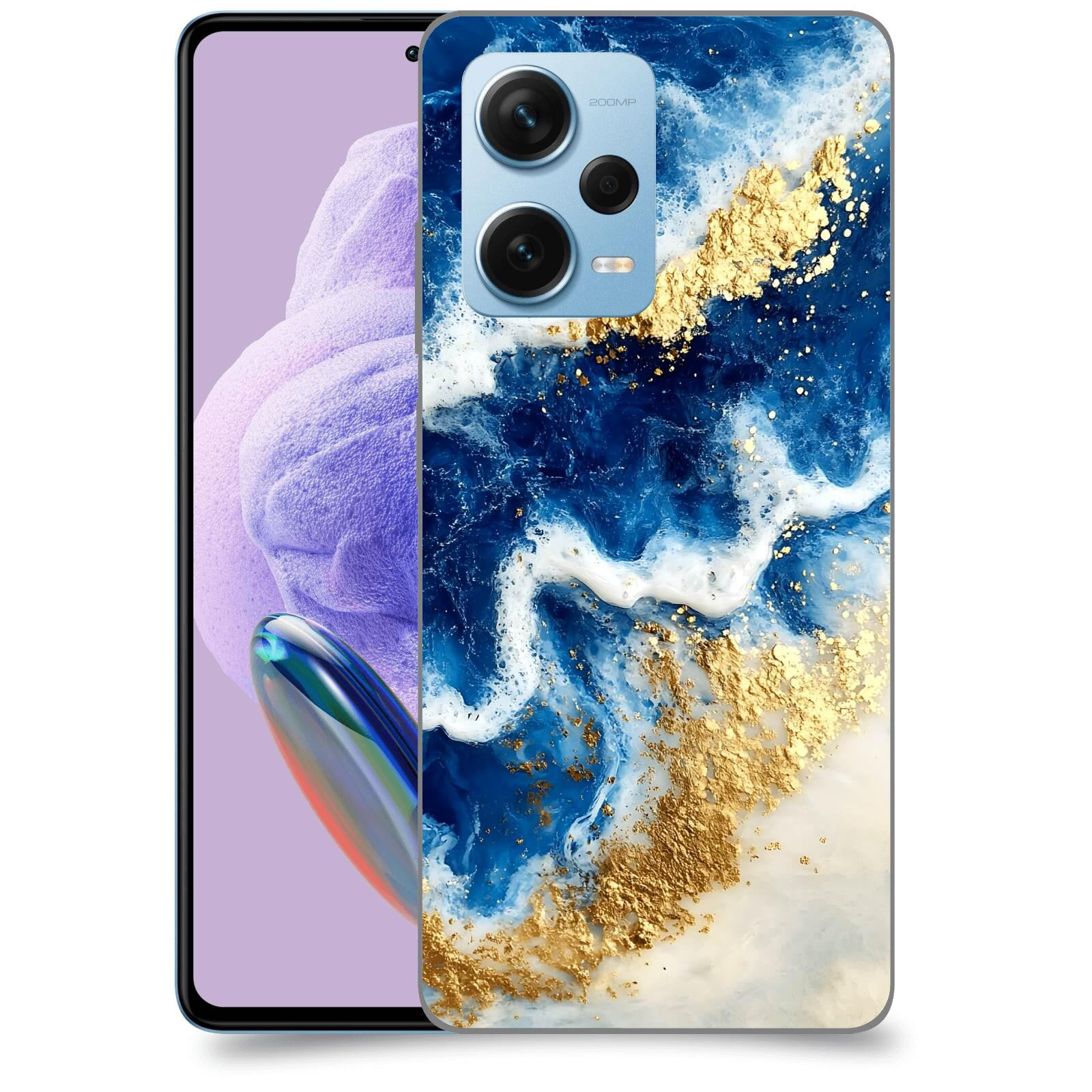 ACOVER Kryt na mobil Xiaomi Redmi Note 12 Pro+ 5G - Ocean Waves I