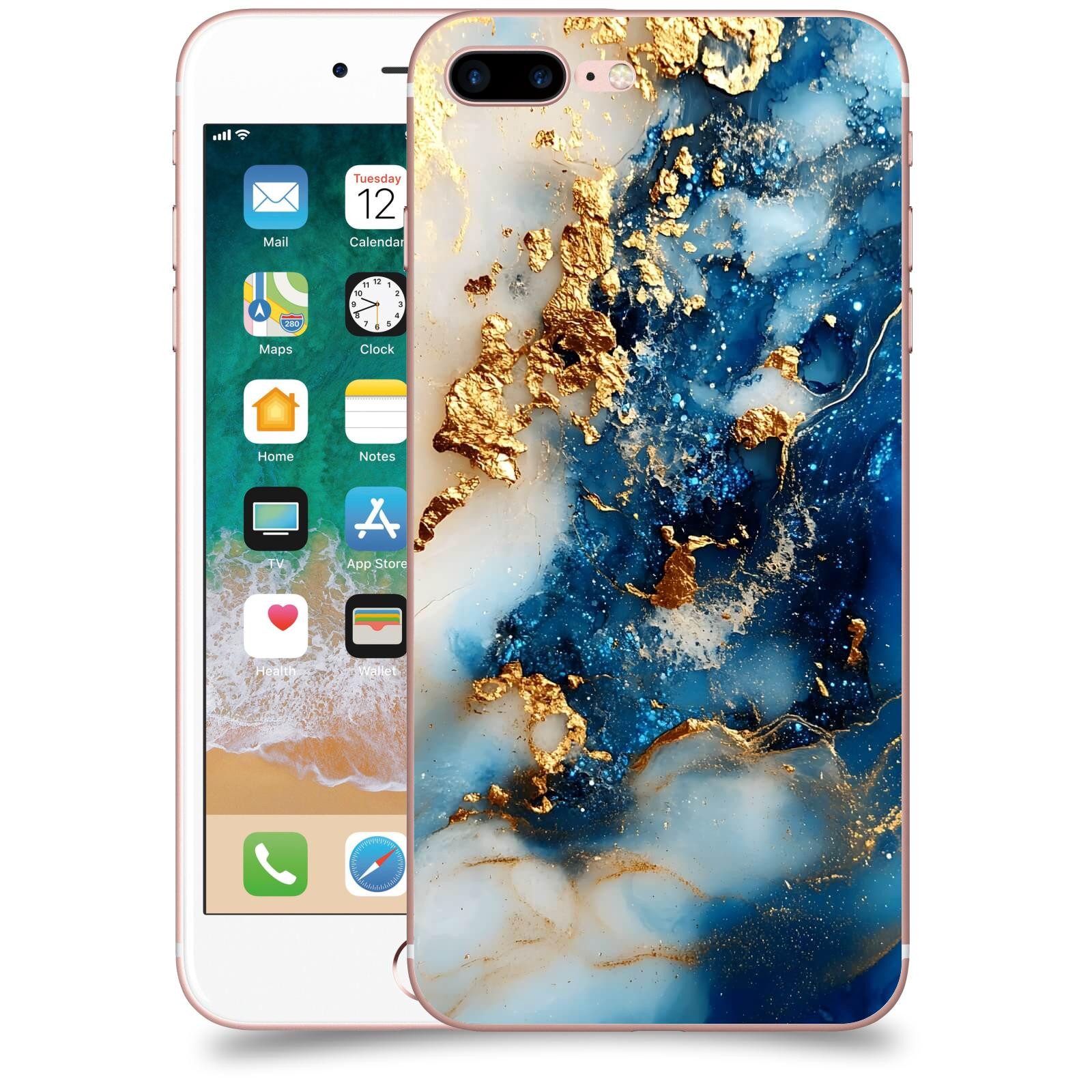 ACOVER Kryt na mobil Apple iPhone 7 Plus - Ocean Waves II