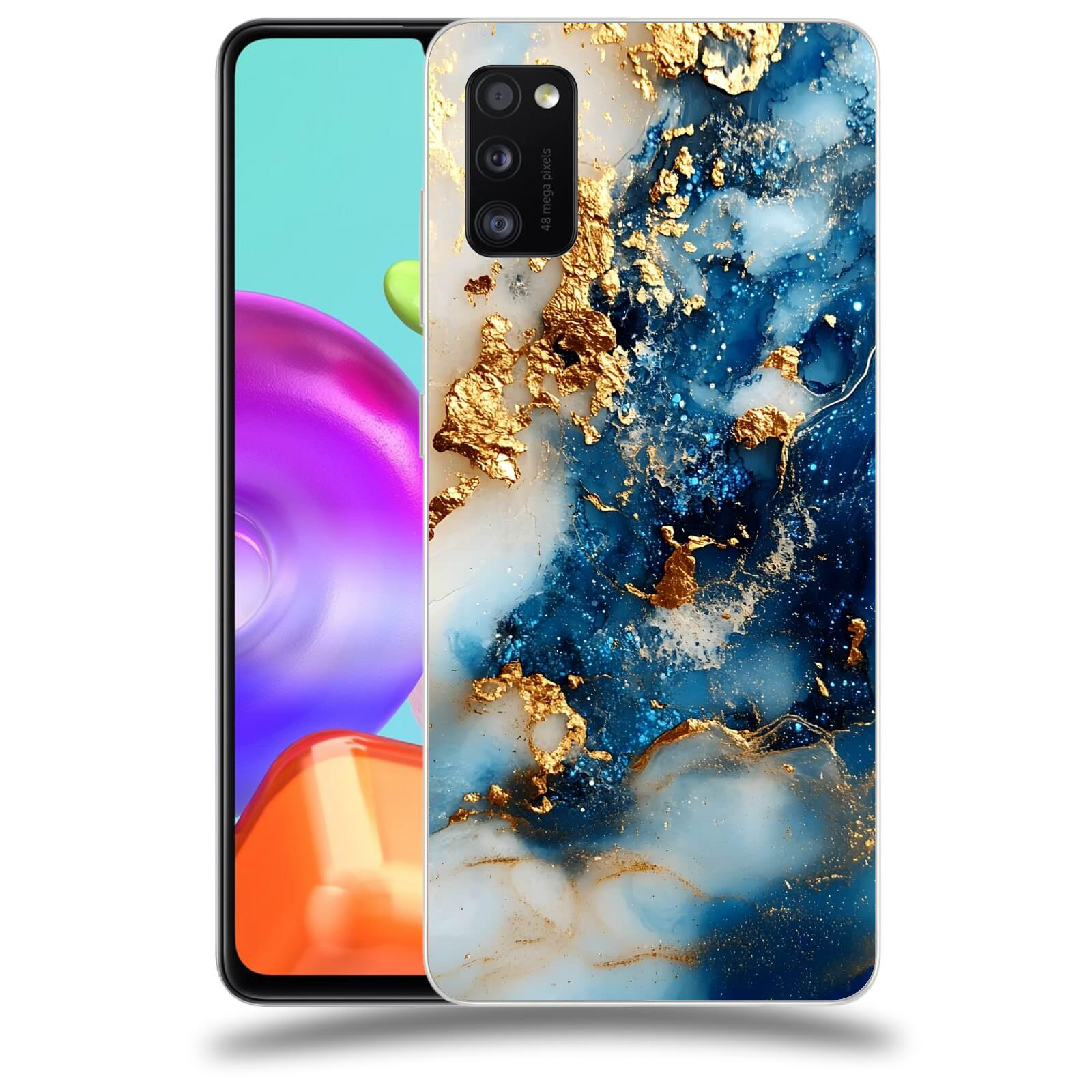 ACOVER Kryt na mobil Samsung Galaxy A41 A415F - Ocean Waves II