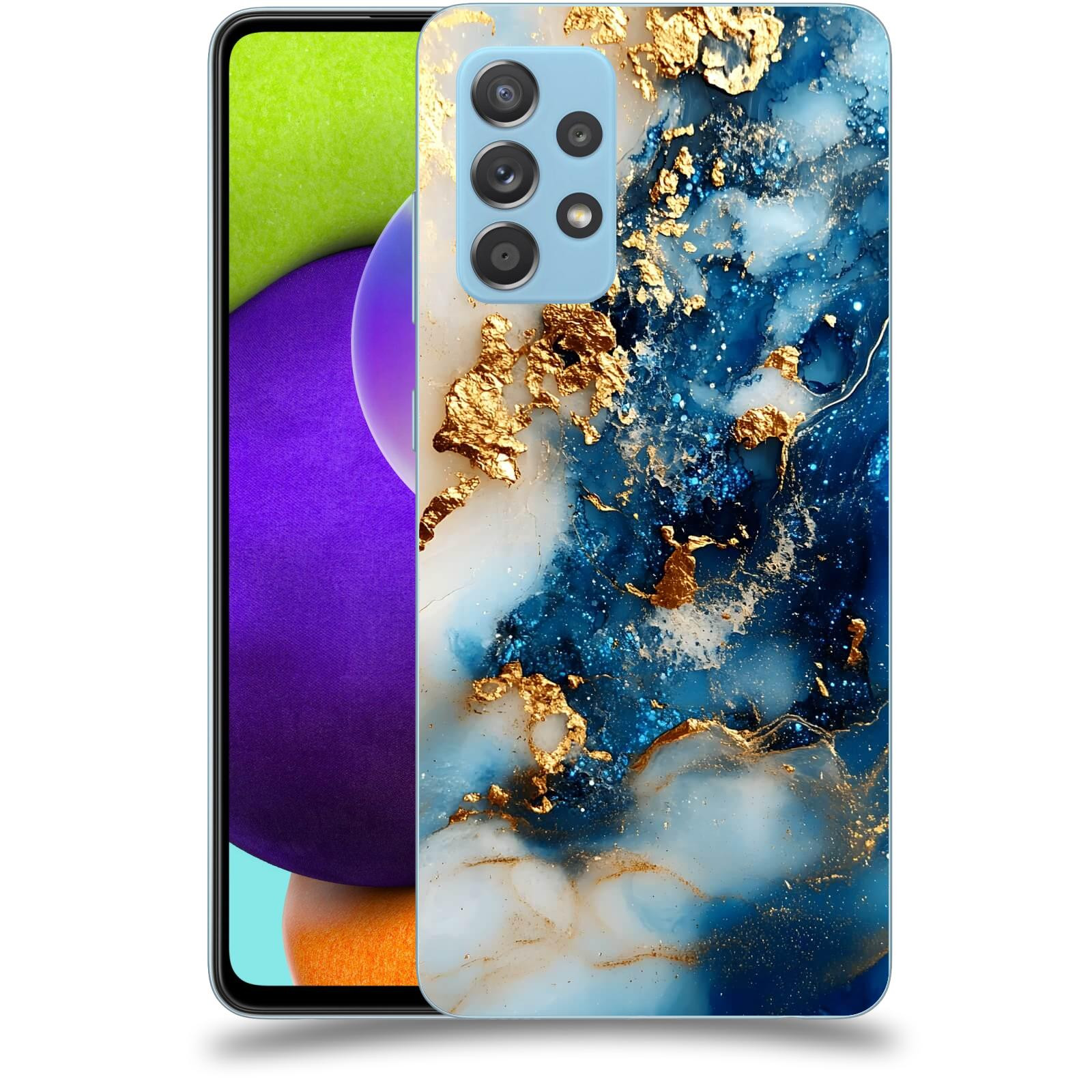ACOVER Kryt na mobil Samsung Galaxy A52 A525F - Ocean Waves II
