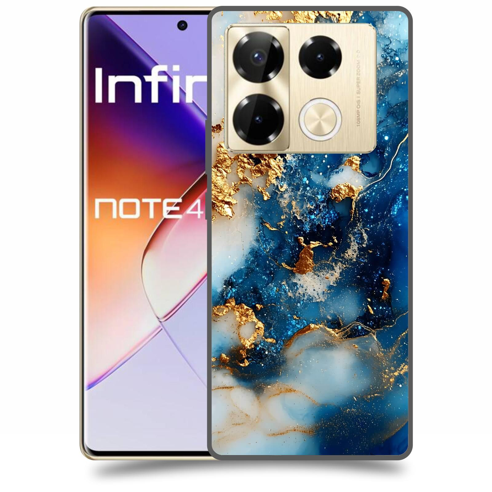 ACOVER Kryt na mobil Infinix Note 40 PRO - Ocean Waves II