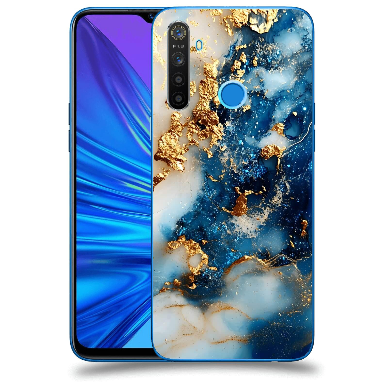 ACOVER Kryt na mobil Realme 5 - Ocean Waves II