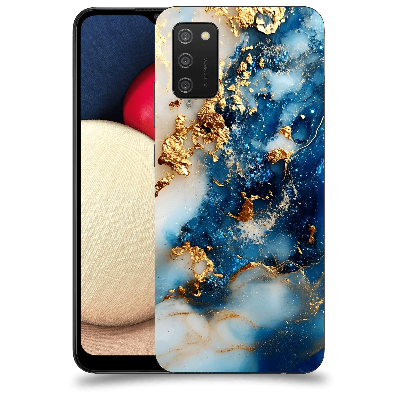ACOVER Kryt na mobil Samsung Galaxy A02s A025G - Ocean Waves II