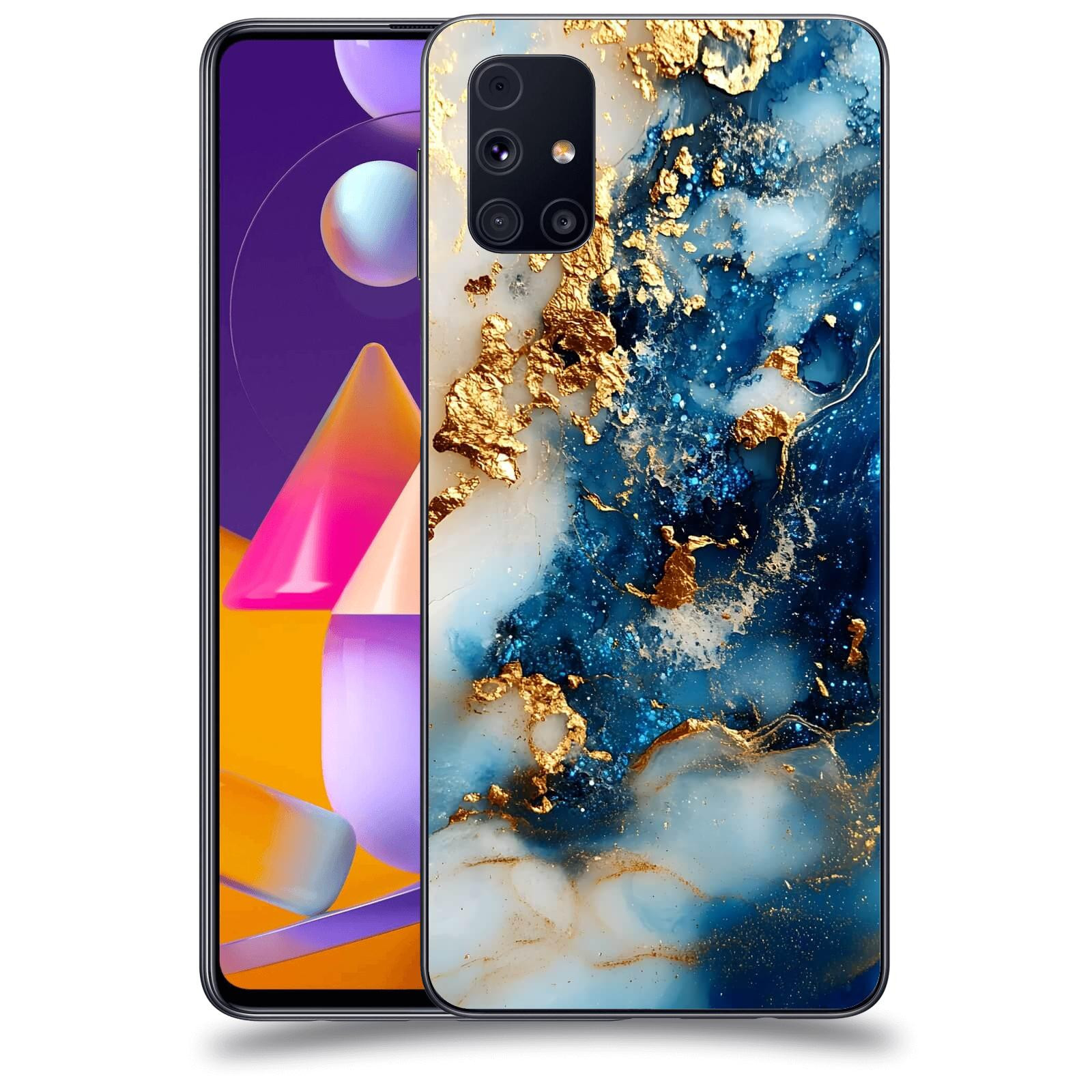ACOVER Kryt na mobil Samsung Galaxy M31s - Ocean Waves II