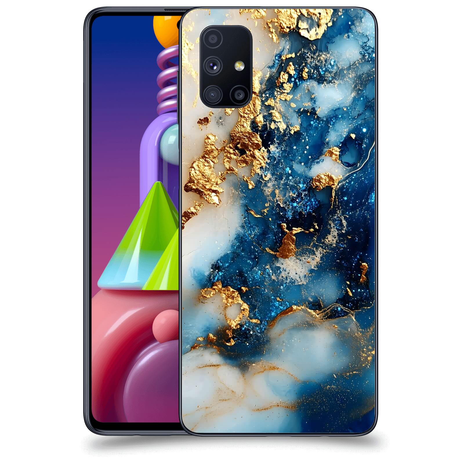 ACOVER Kryt na mobil Samsung Galaxy M51 M515F - Ocean Waves II